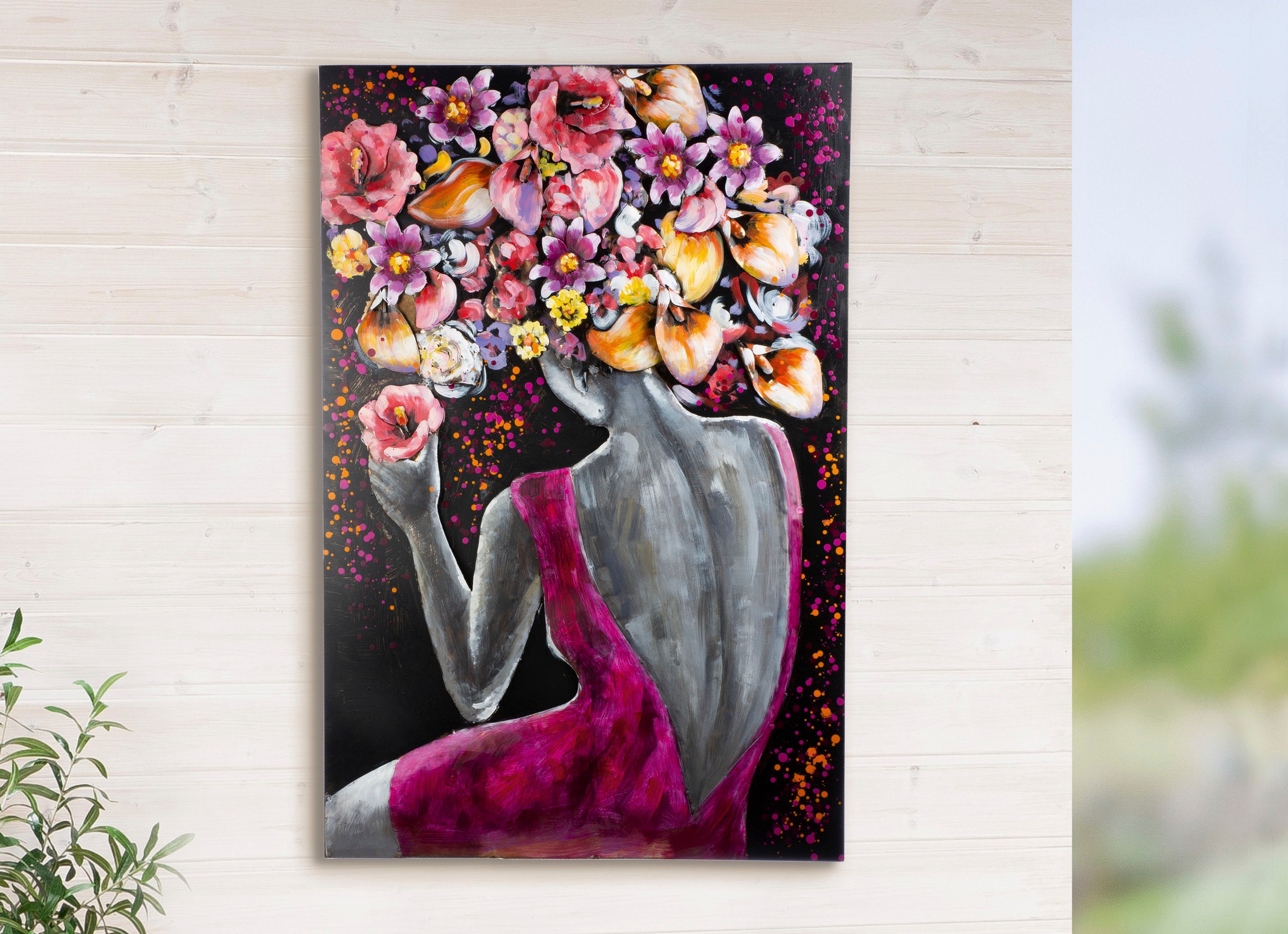 Casablanca by Gilde Metallbild »Bild Florenzia« 1 Stk. tlg. günstig online kaufen