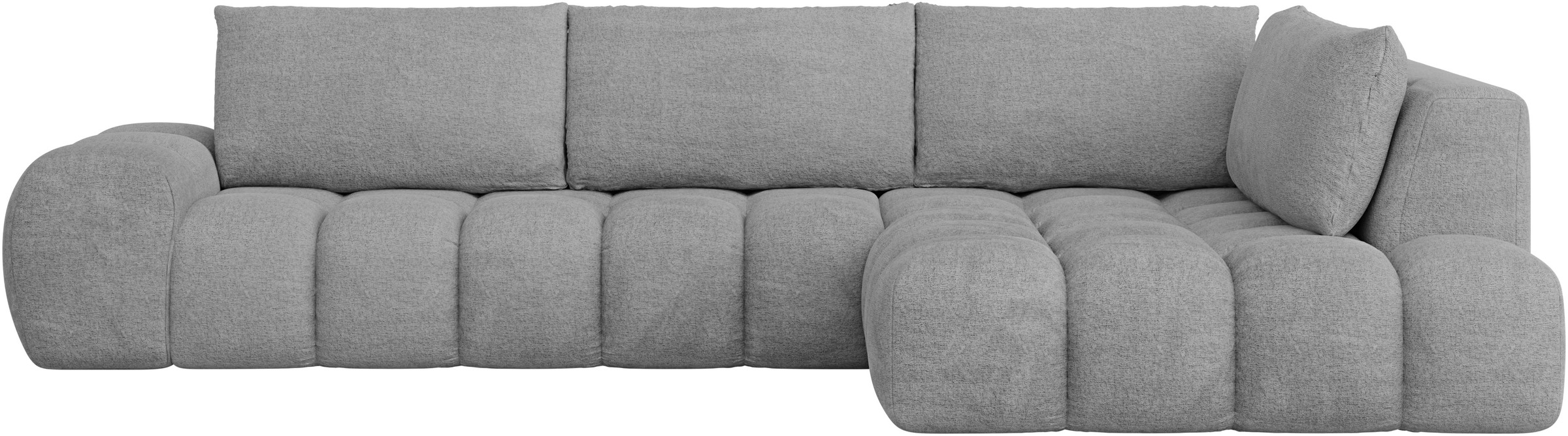 OTTO home Ecksofa »AZITA L-Form, XXL 352 cm Designsofa in Bubble-Opitk« los günstig online kaufen