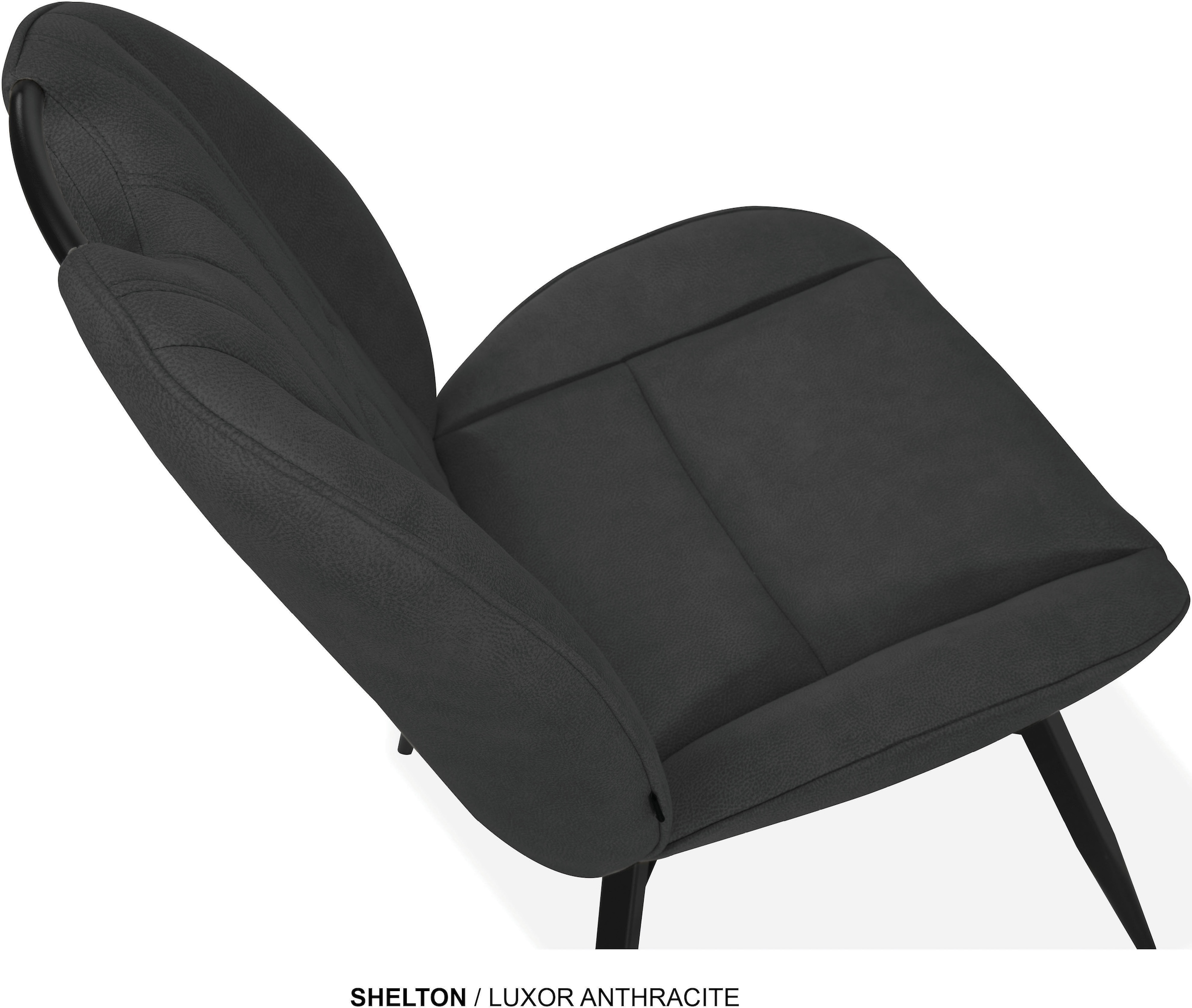 OMG Design Esszimmerstuhl »Shelton« (Set) 1 Stk.Esszimmerstuhl, pflegeleichter Bezug, mit Handgriff