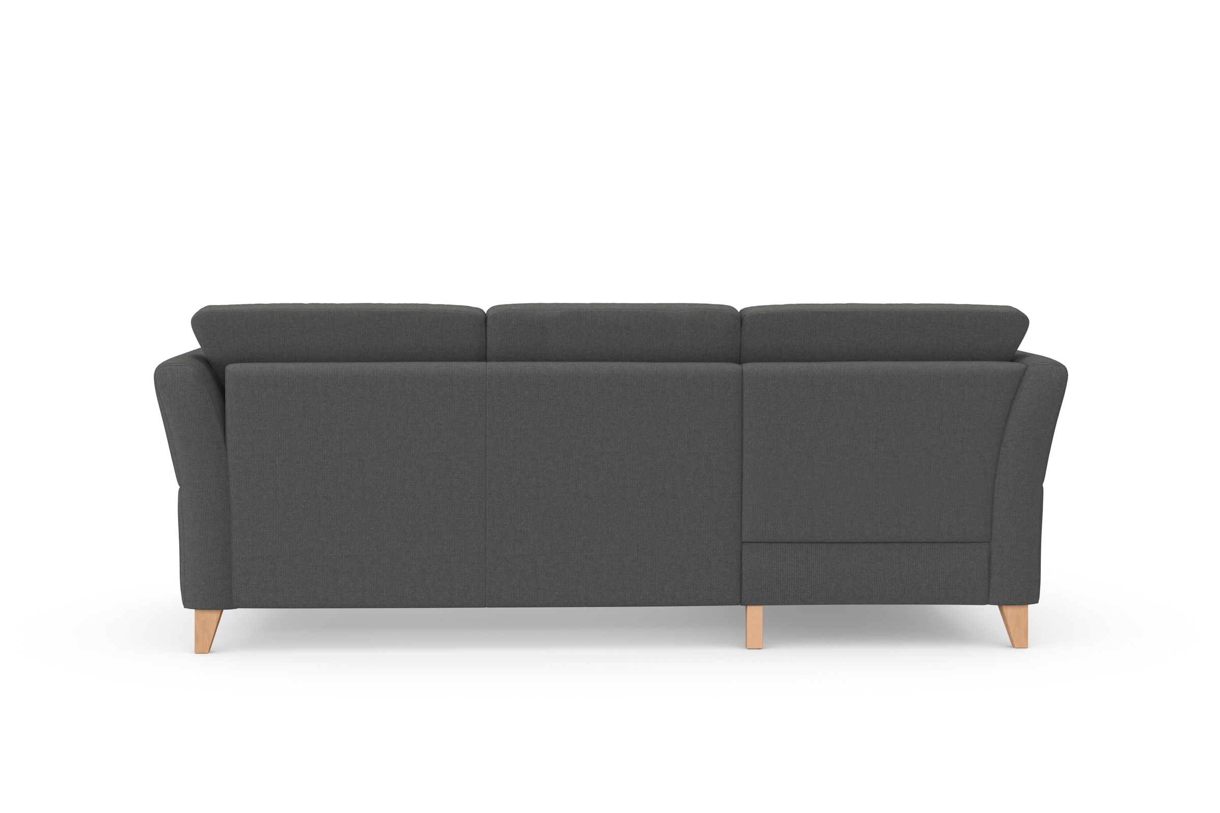 sit&more Ecksofa »Visby L-Form«, Wahlweise mit Bettfunktion und Bettkasten, frei im Raum stellbar