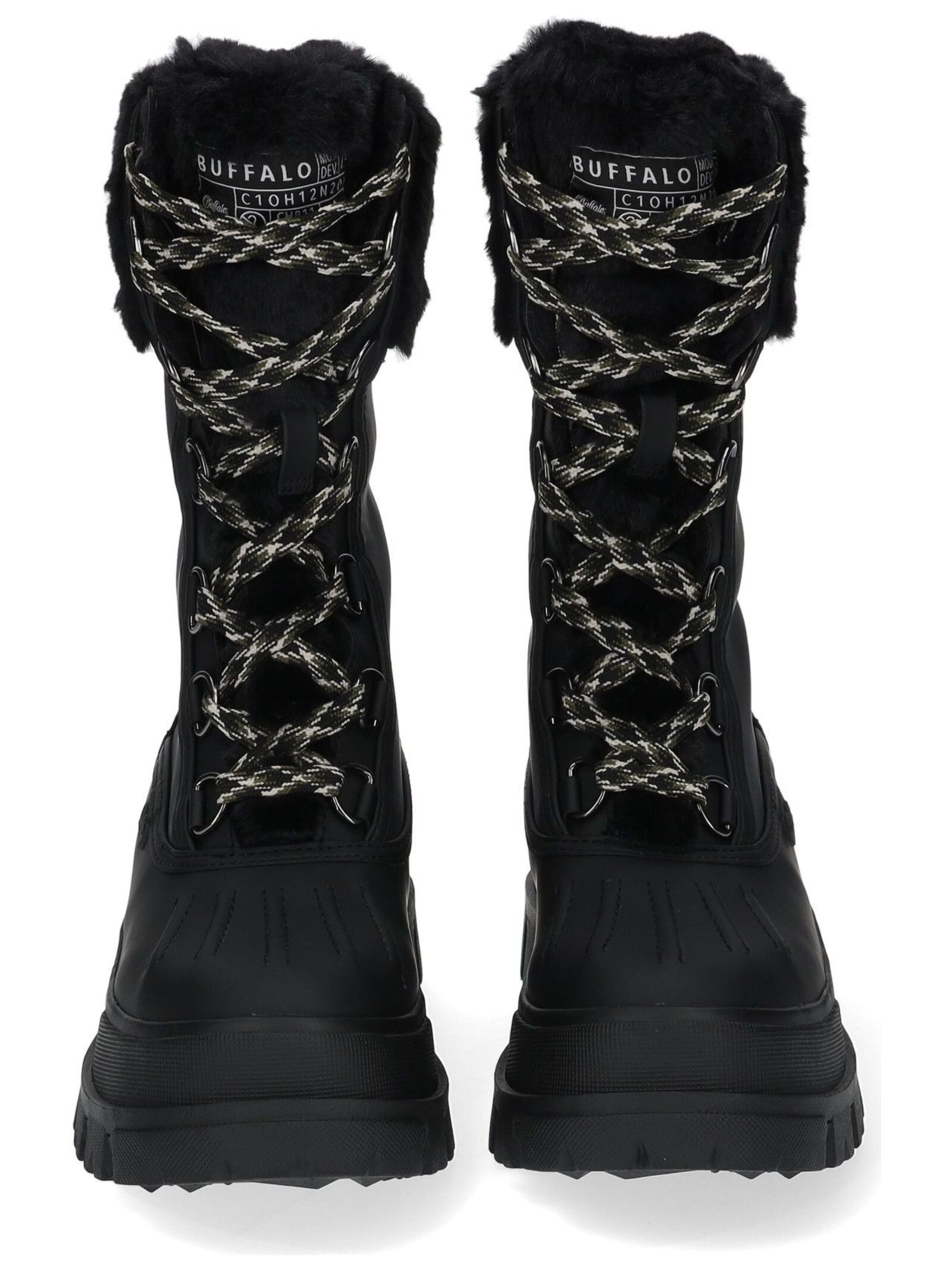 Buffalo Schnürstiefel »Buffalo Stiefel Lederimitat/Textil«