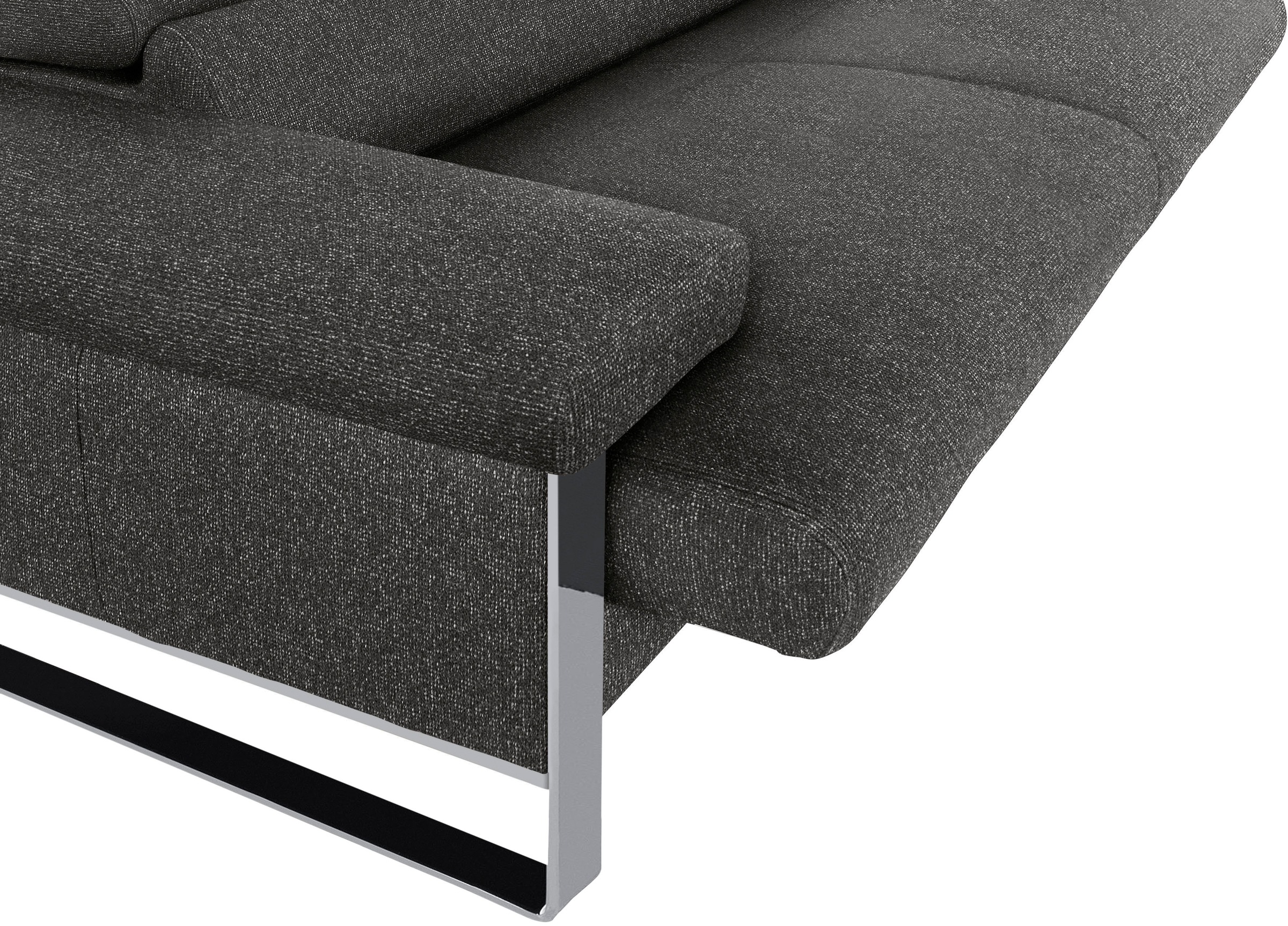 W.SCHILLIG 2-Sitzer »finn«, German Design Award 2016, Fußgestell Chrom glänzend, Breite 230 cm