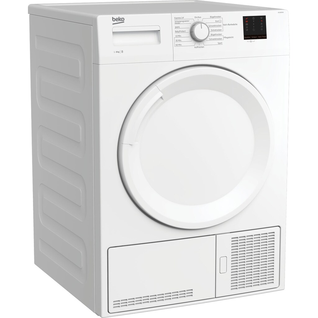 BEKO Kondenstrockner »DCU 8230 N«, 8 kg