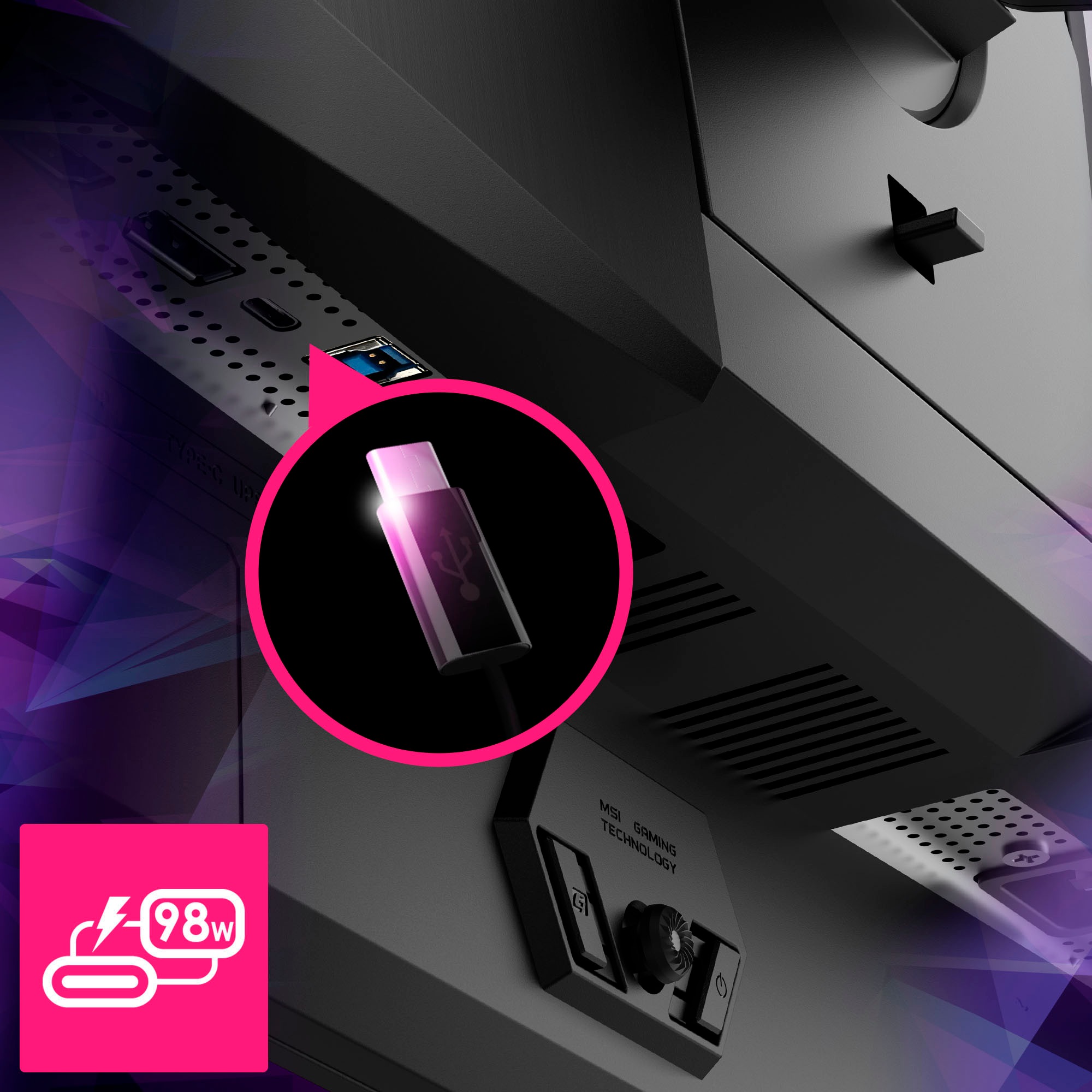 MSI Gaming-Monitor »MPG 322URX QD-OLED«, 80 cm/32 Zoll, 3840 x 2160 px, 4K Ultra HD, 0,03 ms Reaktionszeit, 240 Hz