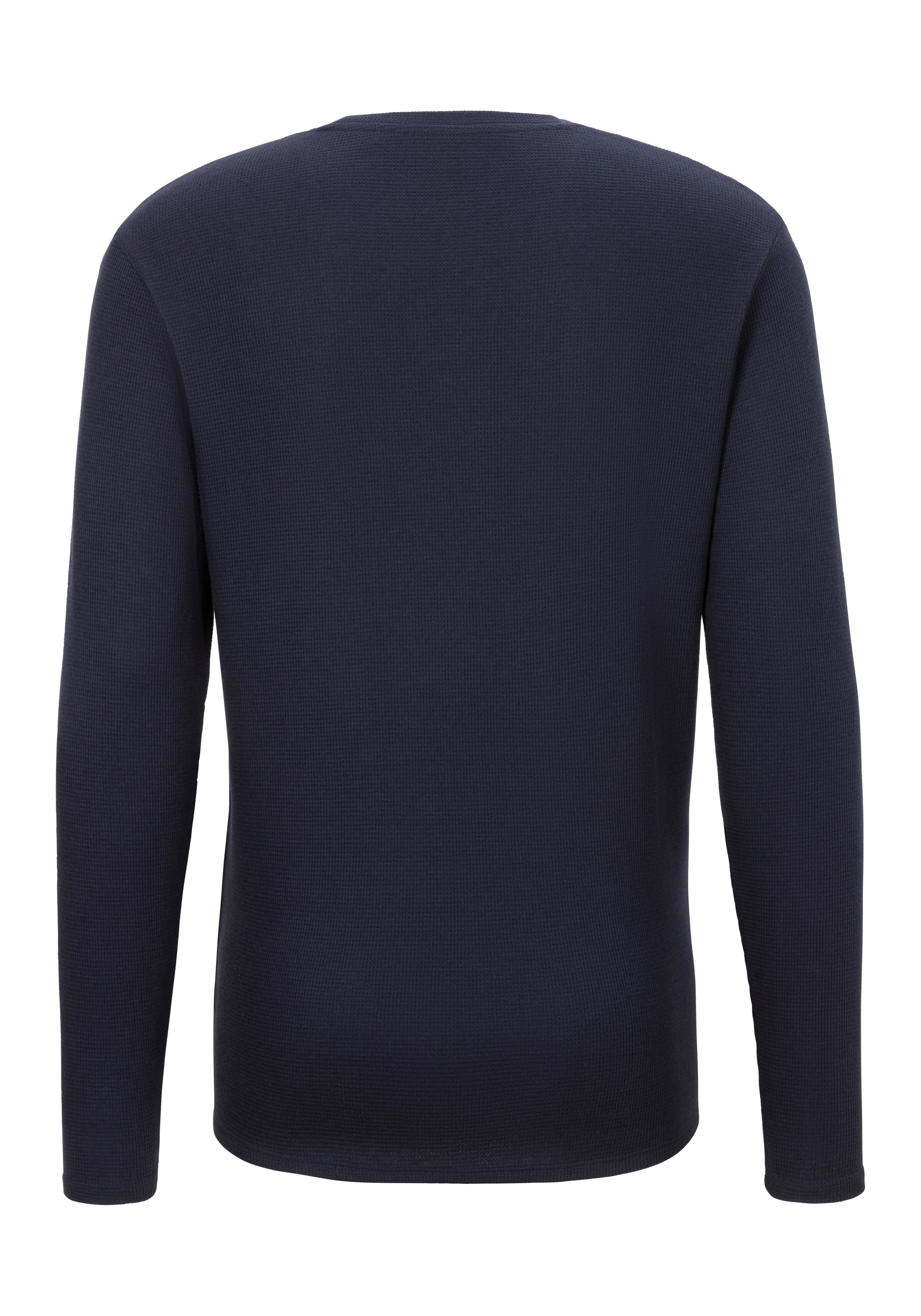 BOSS Pyjamaoberteil »Waffle LS-Shirt«