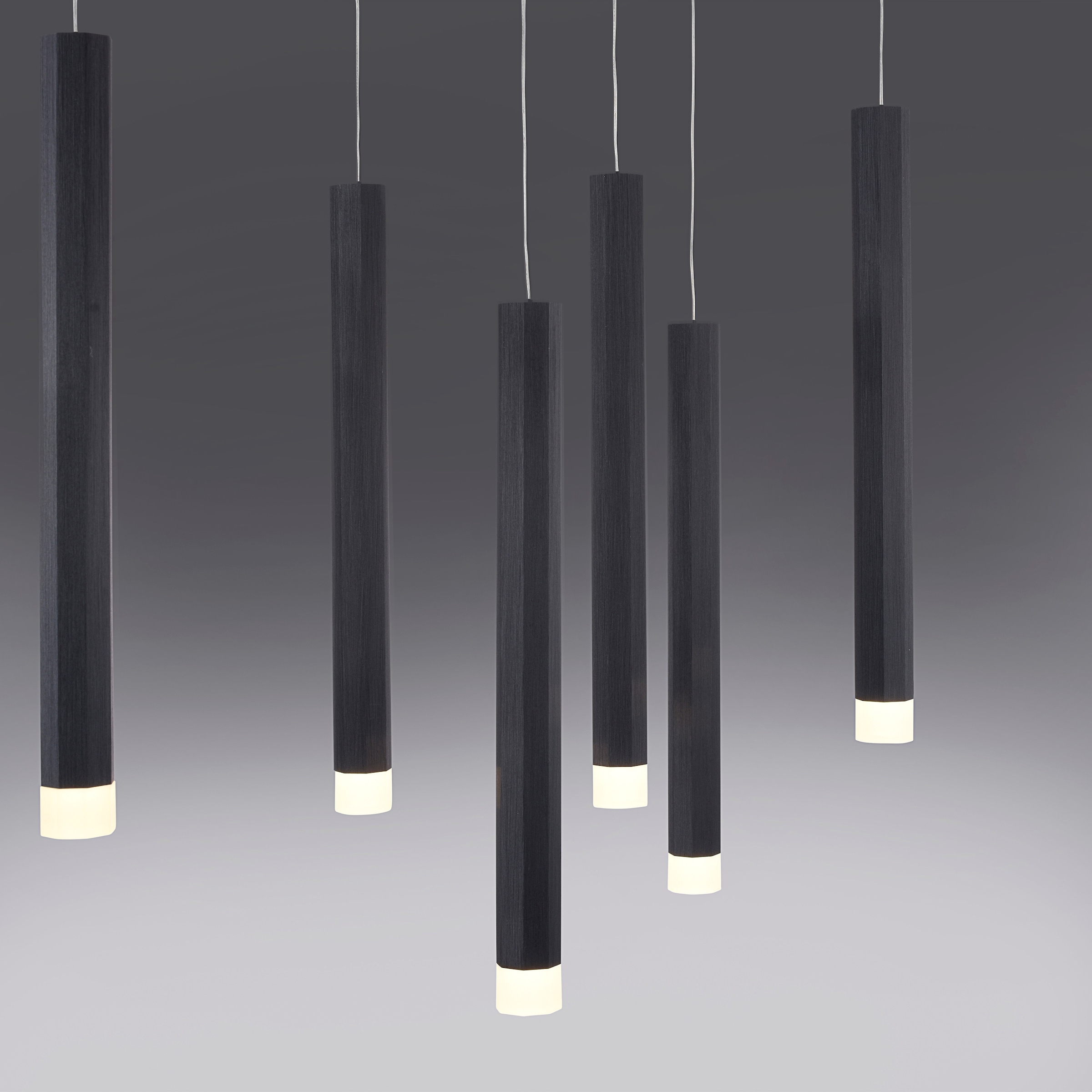 JUST LIGHT Pendelleuchte »BRUNO«, 10 flammig, Leuchtmittel LED-Board | LED fest integriert, LED