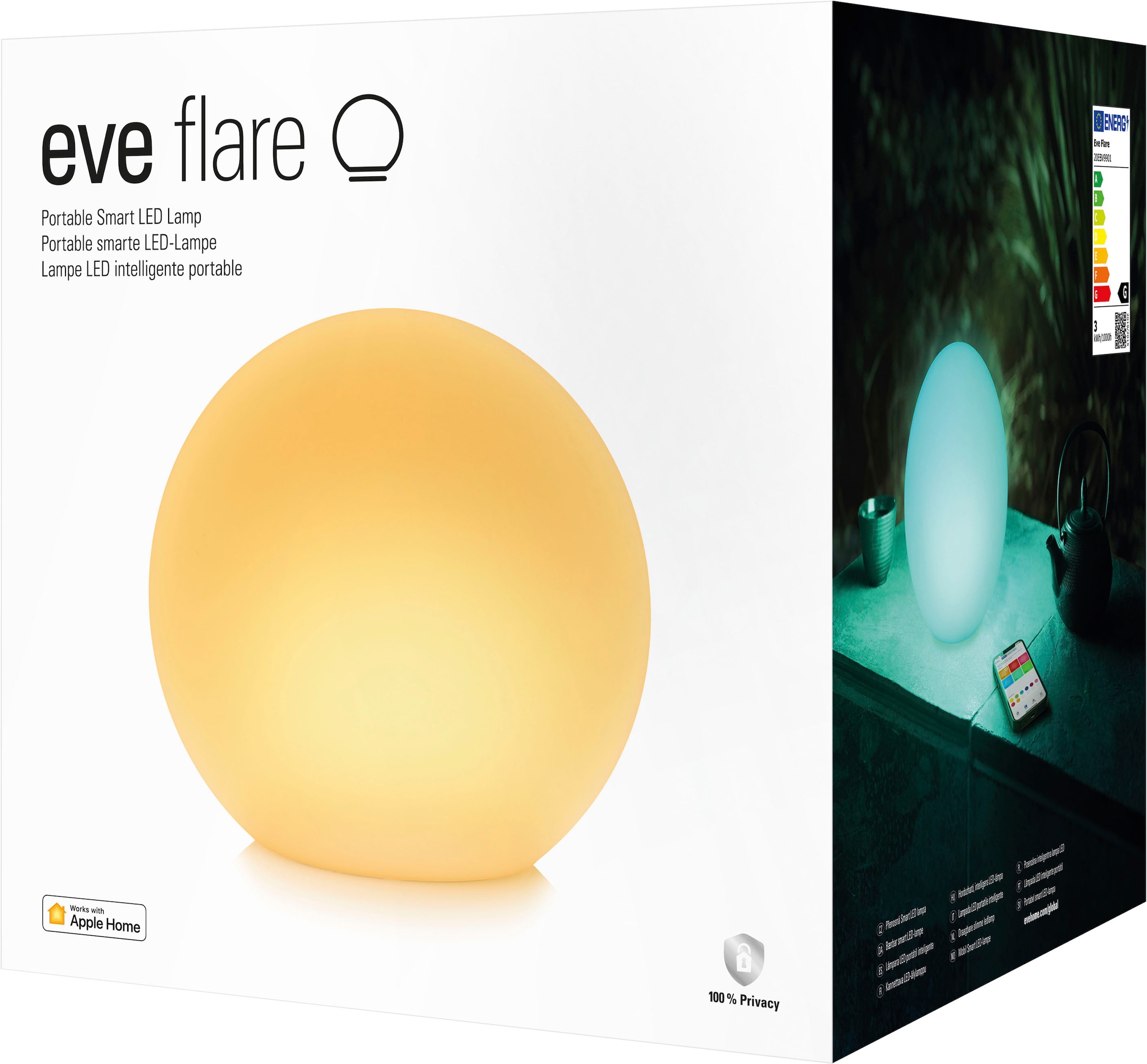 EVE Smarte LED-Leuchte »Flare 20EBV9901«