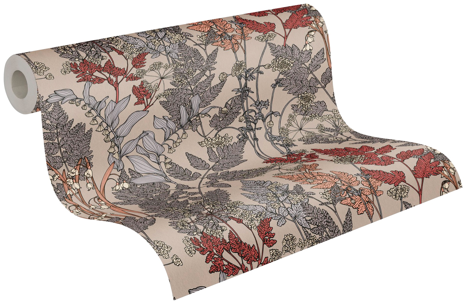 Architects Paper Vliestapete »Floral Impression«, floral-botanisch-Wald, Tapete Blumen Tapeten Wohnzimmer Schlafzimmer Küche modern Design Büro