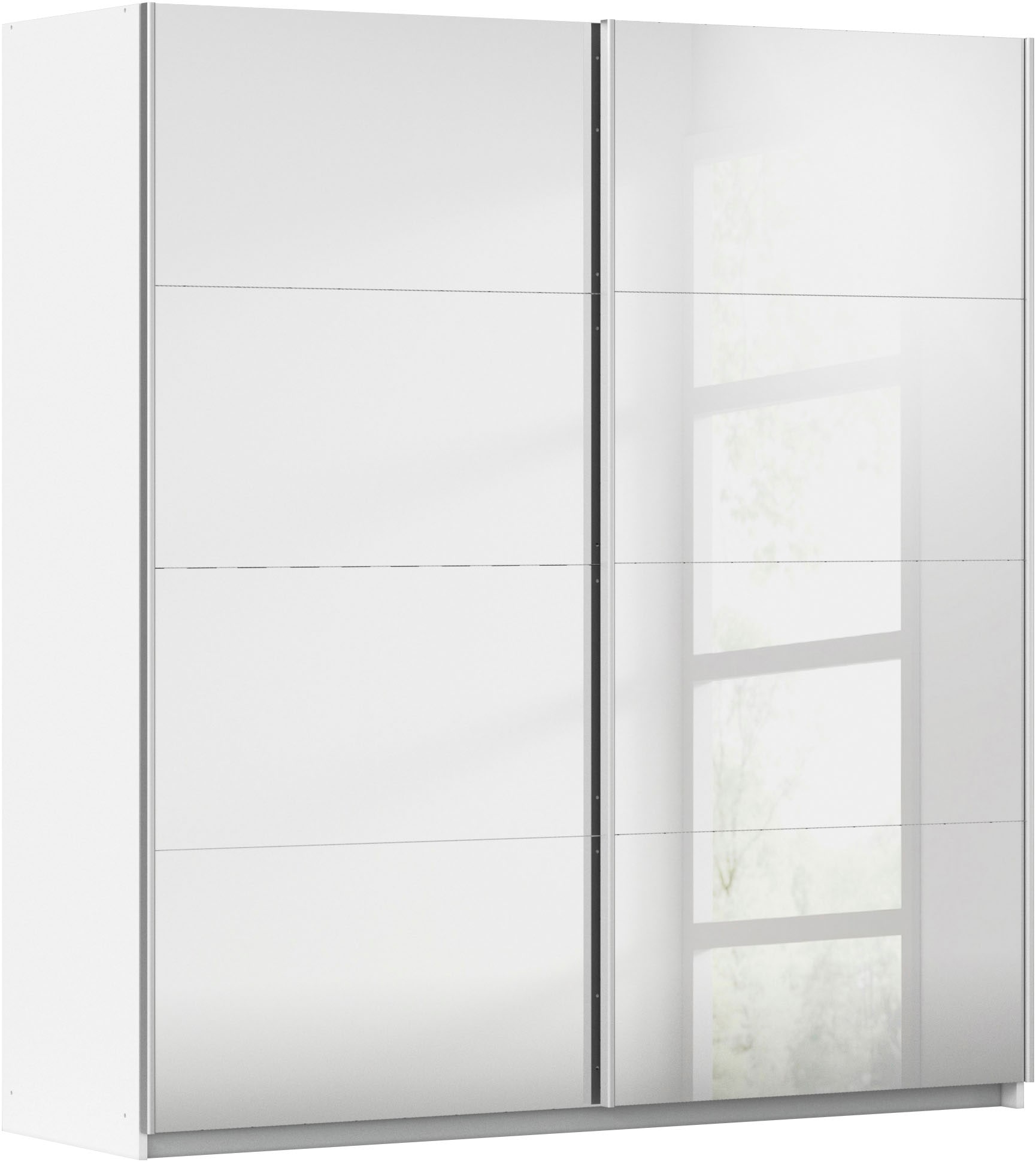 rauch Schwebetürenschrank »Subito Kleiderschrank Bestseller« Garderobe Vollspiegel Breiten 136 & 181 Höhe 197 cm - MADE IN GERMANY