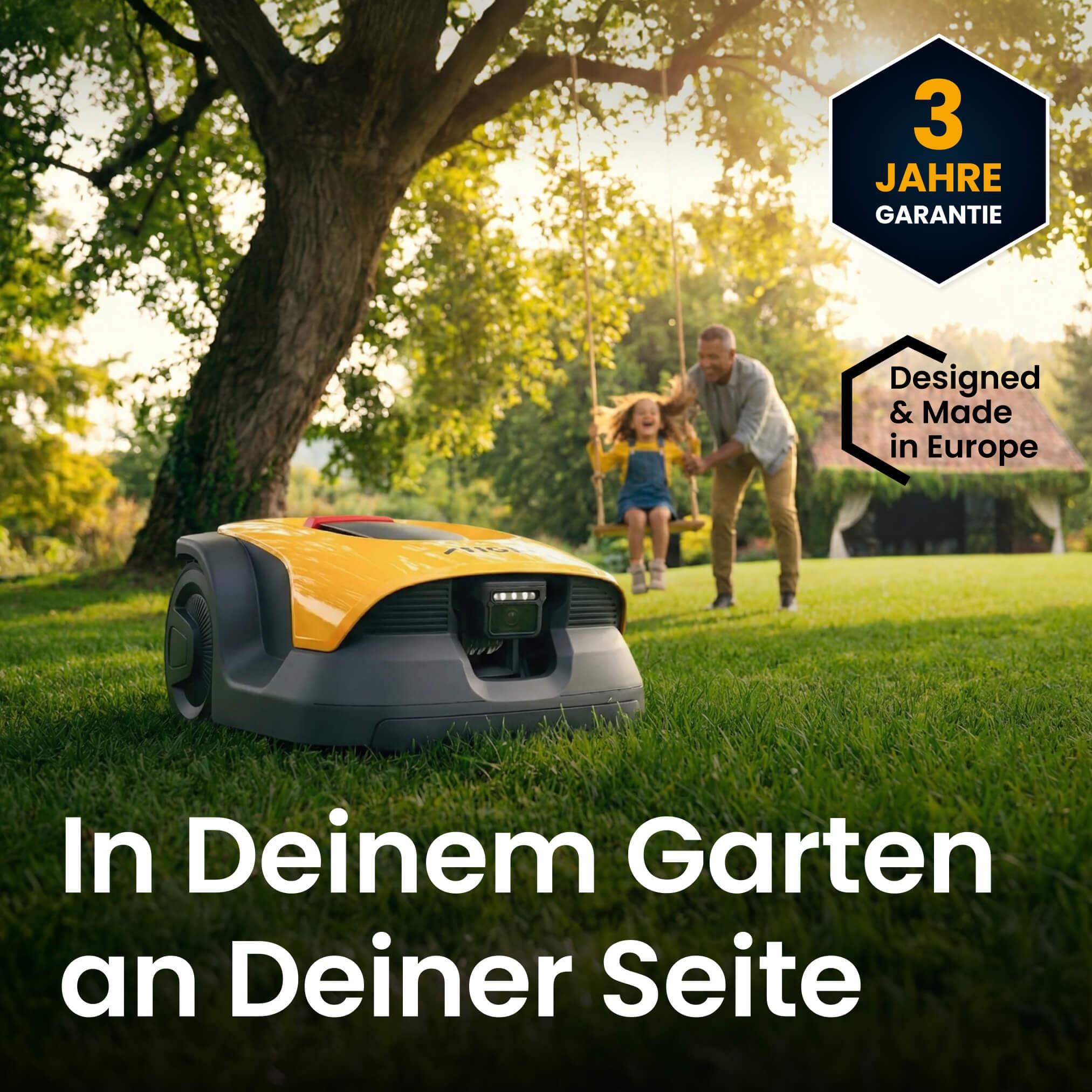 STIGA GARDEN Rasenmähroboter »A 8v« Set,   App-Steuerung, Mehrzonen-Management, RTK+KI-Kamera+VISTA-Technologie