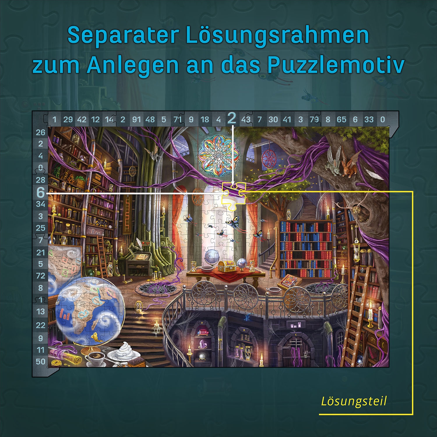 Kosmos Puzzle »EXIT® Das Puzzle Die Bibliothek der Träume« Made in Germany