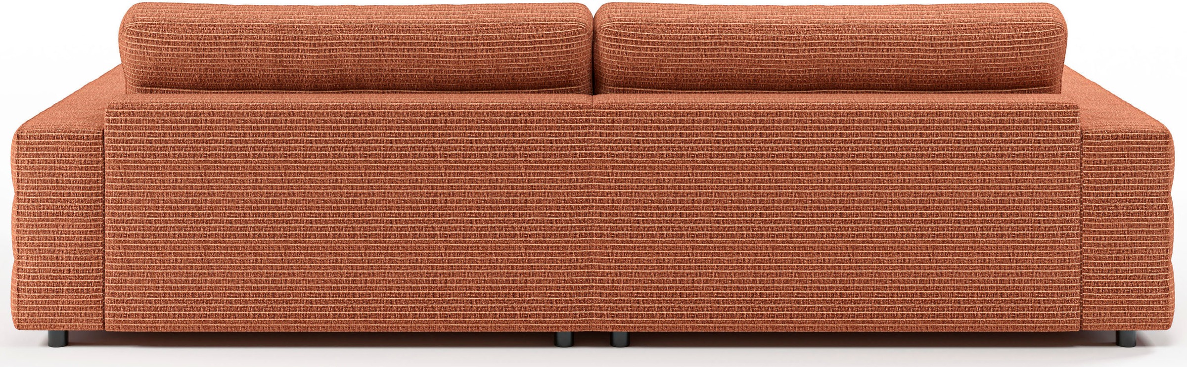 3C Candy Big-Sofa »Stripes Megasofa, tolle Verarbeitungsdetails, bequem und komfortabel«, Lose Rückenkissen, mit feiner Quersteppung