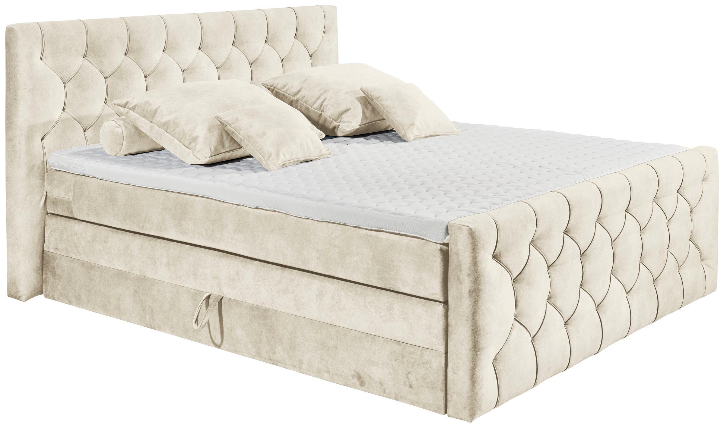 ED EXCITING DESIGN Boxspringbett »"Cashfield"! Topseller inkl. zwei Bettkäs günstig online kaufen