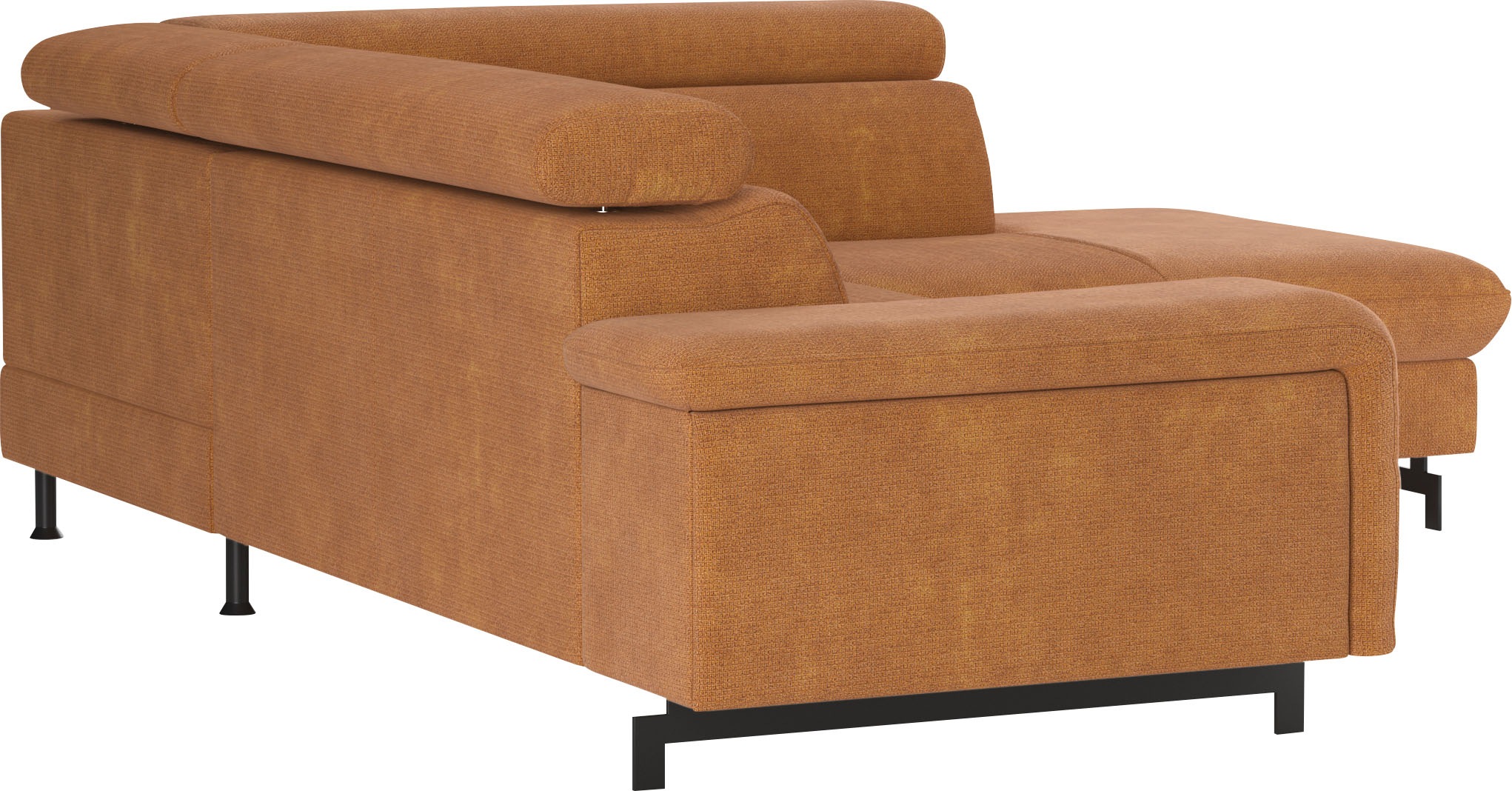 COTTA Ecksofa »Emma L-Form«, mit Kopfteilverstellung, wahlweise mit Bettfunktion & Bettkasten