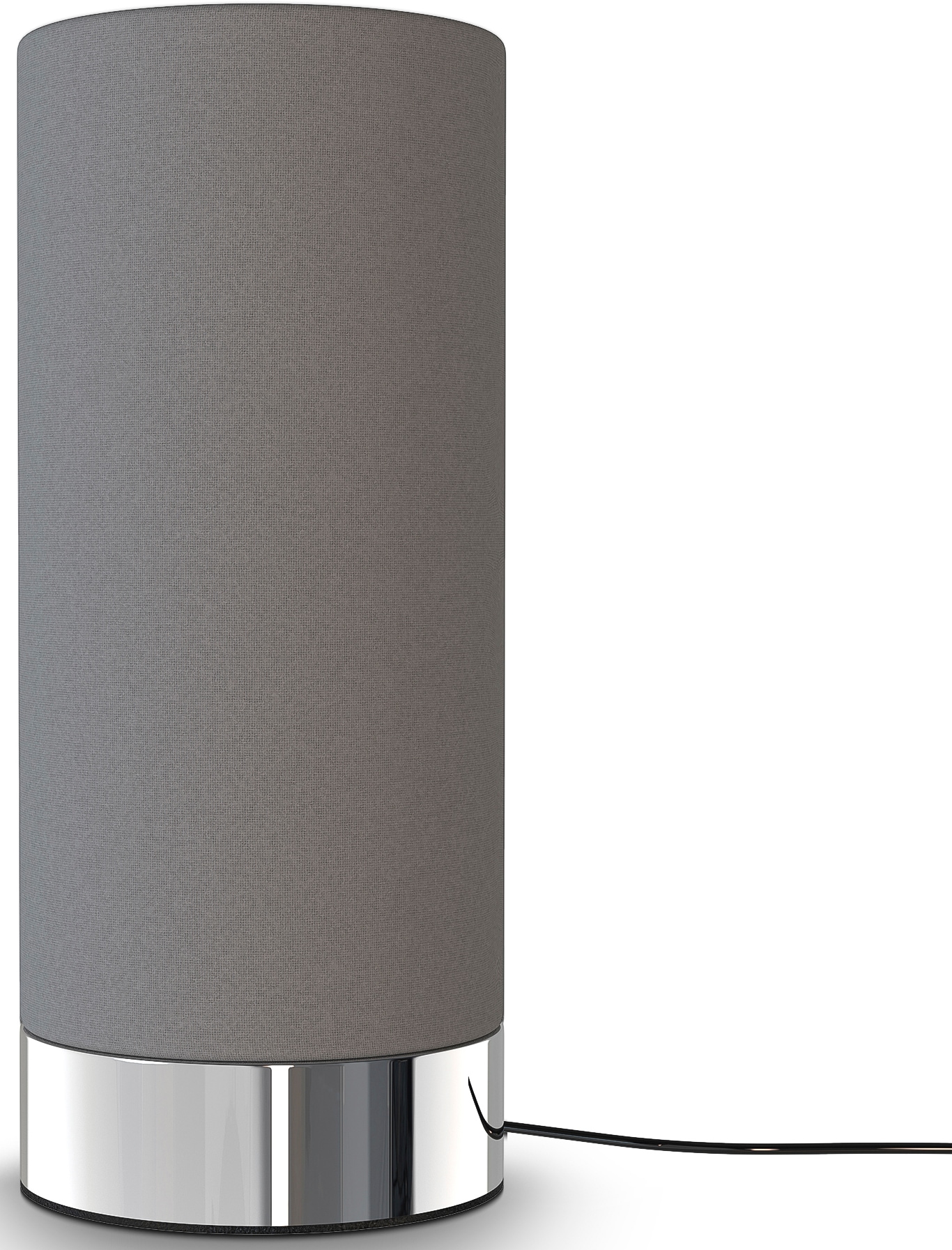 B.K.Licht Tischleuchte »BK_TL1437 Stoff-Tischlampe, Grau, Touchfunktion, 3- günstig online kaufen