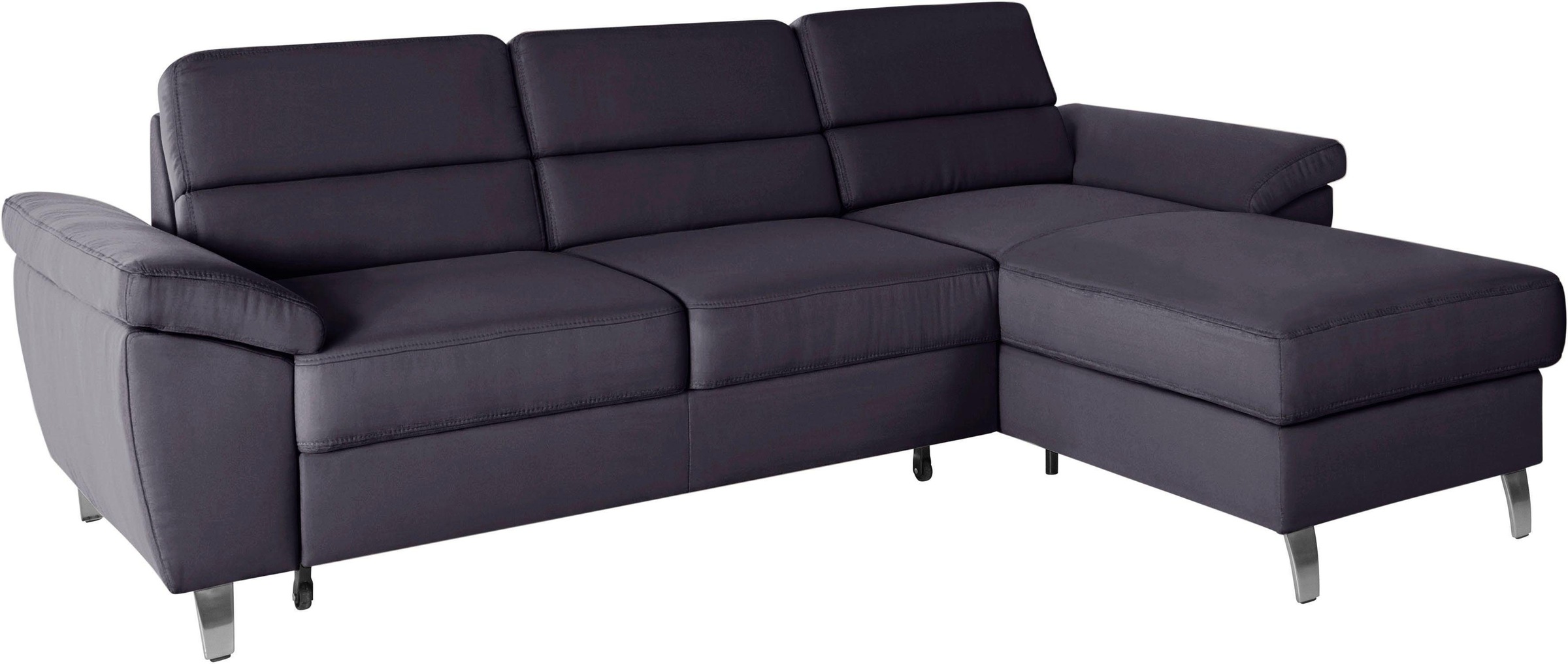sit&more Ecksofa »Sorano L-Form«, wahlweise mit Bettfunktion und Bettkasten günstig online kaufen
