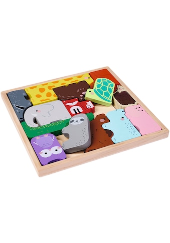 Lernspielzeug »Tierset in Holzbox«