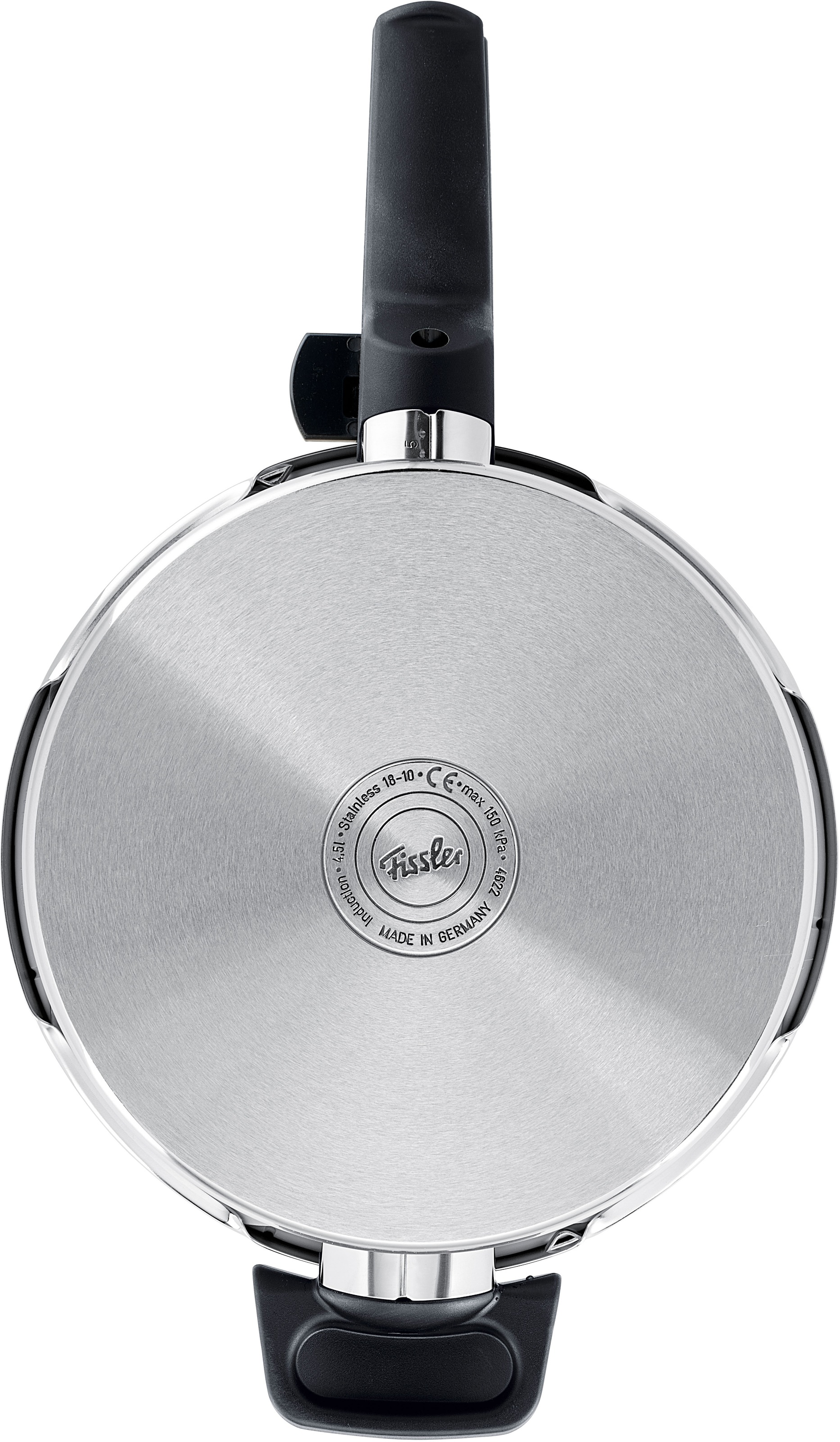 Fissler Schnellkochtopf »Vitaquick® Premium«, Edelstahl 18/10, (Set, 2 tlg., Schnellkochtopf 3,5 l + 6,0 l + Zusatzdeckel), Premium Qualität – Made in Germany