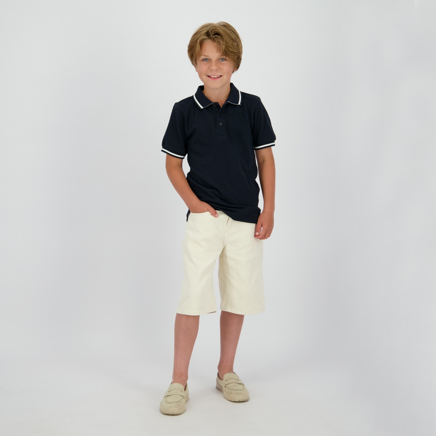 Vingino Poloshirt mit Logo-Stickerei