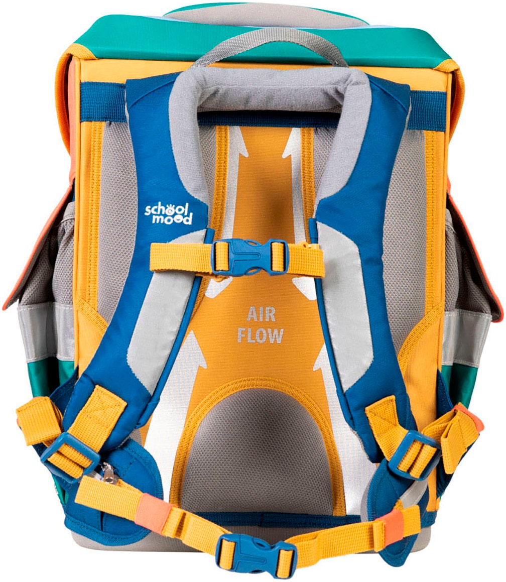 SCHOOL-MOOD® Schulranzen »Timeless Pro« retroreflektierende Flächen