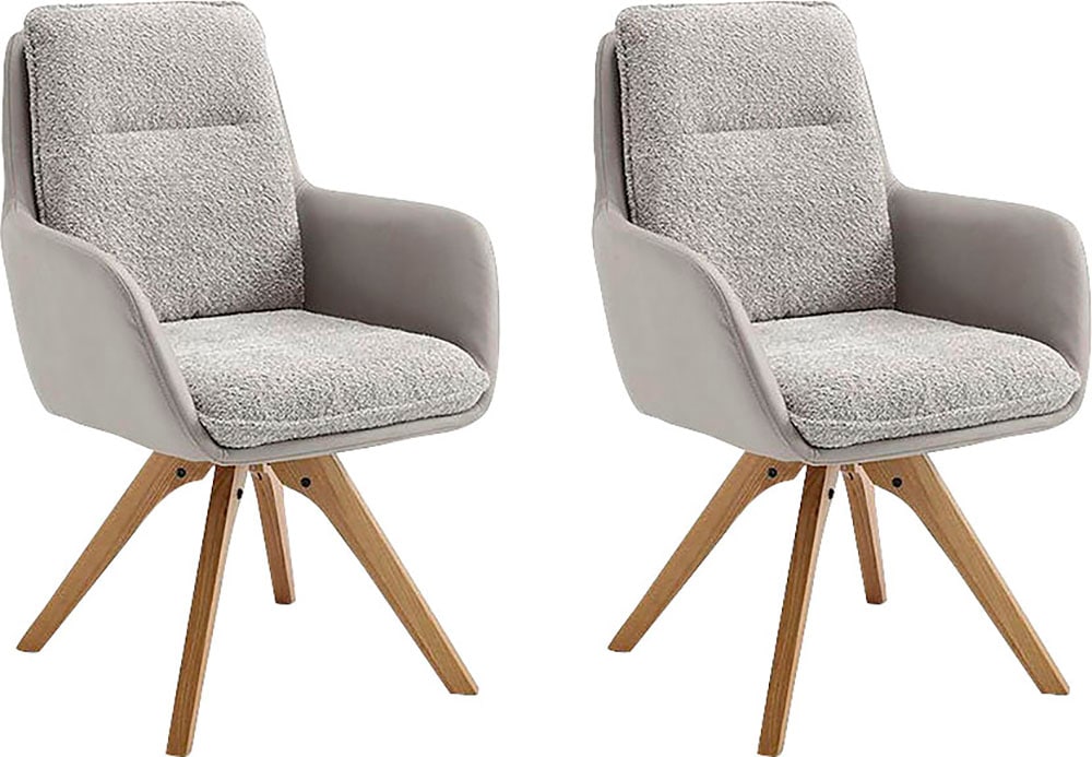 Home affaire Esszimmerstuhl »Barcelona« (Set) 2 Stk. Boucle verschiedene Ge günstig online kaufen