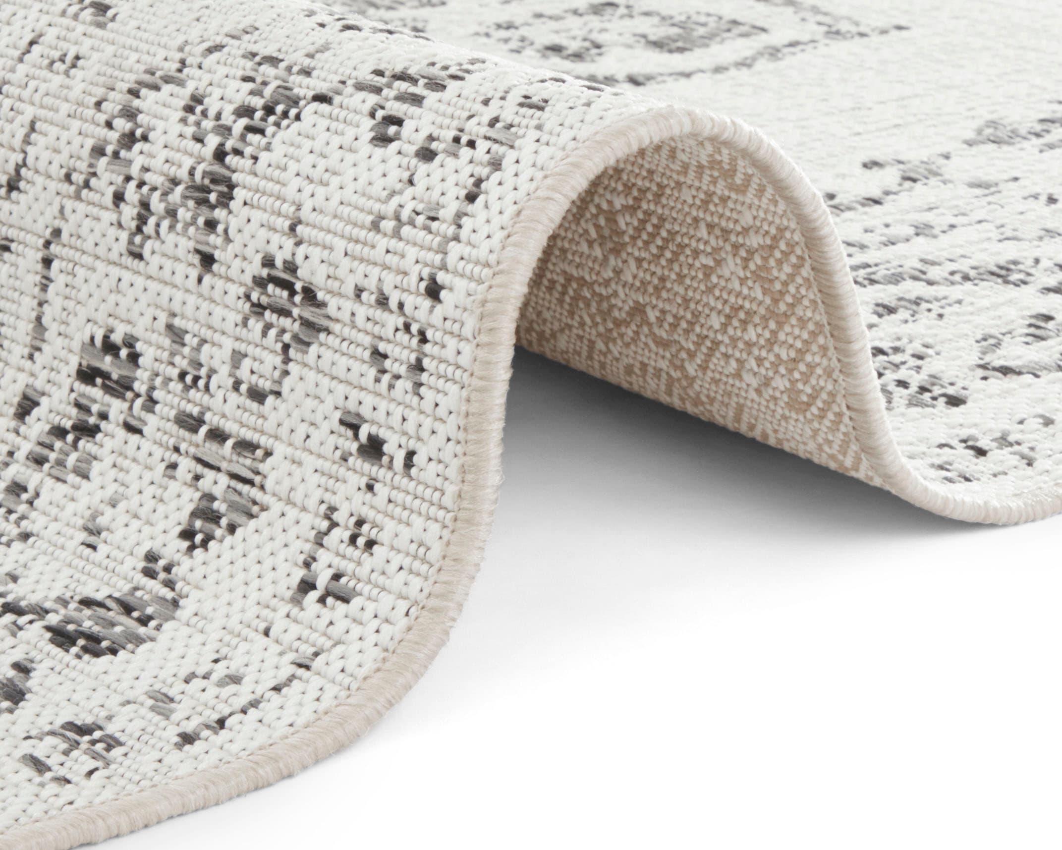 HANSE Home Teppich »Tilos«, rechteckig, 8 mm Höhe, In- & Outdoor, Kurzflor, Orientalisch, Vintage, Wohnzimmer, Garten