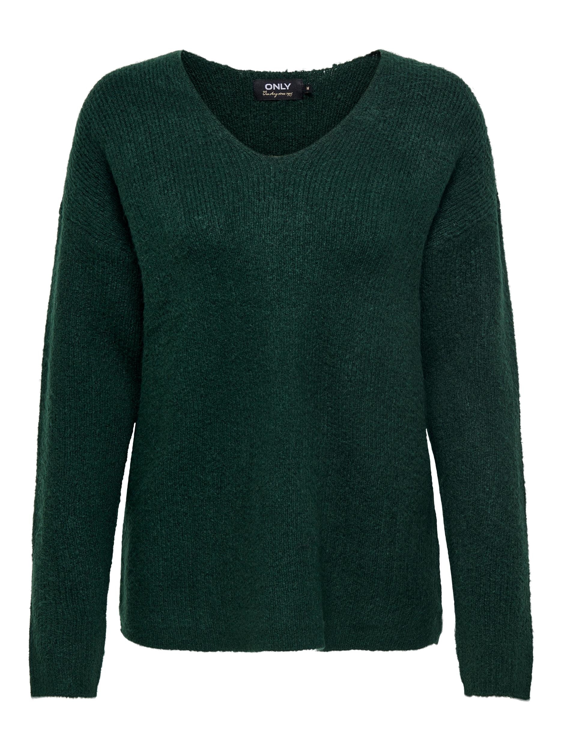 ONLY V-Ausschnitt-Pullover »ONLCAMILLA V-NECK L/S PULLOVER KNT NOOS«