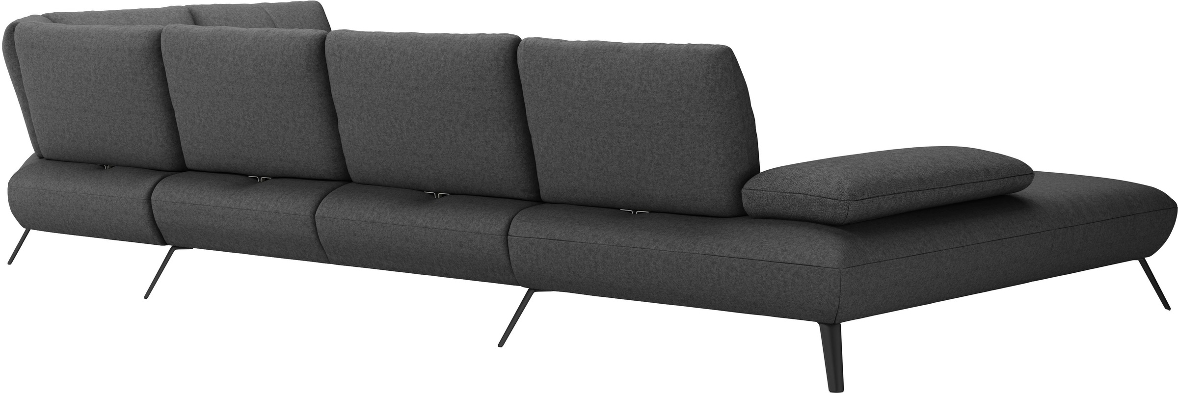 Places of Style Wohnlandschaft »Mikado U-Form«, inkl. Sitztiefenverstellung und Armteilverstellung