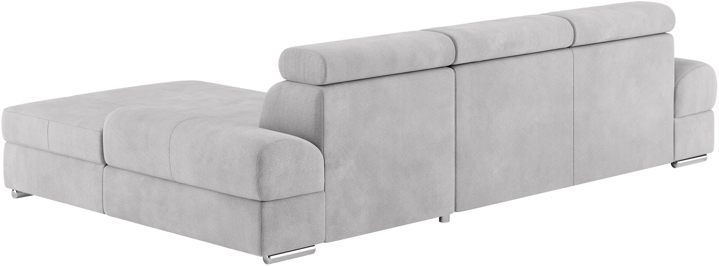 sit&more Ecksofa »Broadway L-Form«, inklusive Kopfteilverstellung, wahlweise mit Bettfunktion