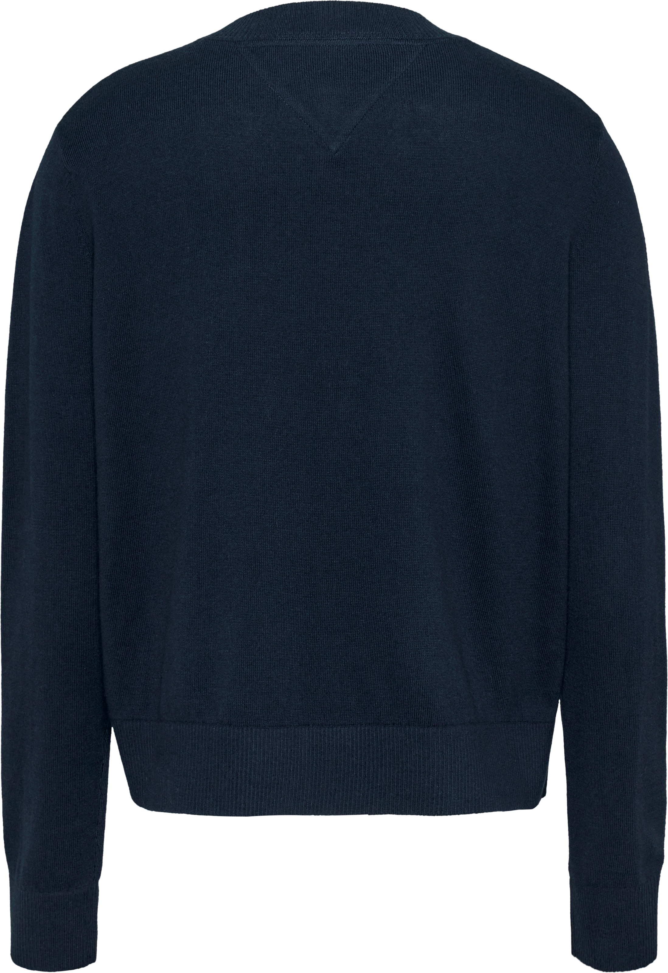 Tommy Jeans Strickpullover »TJW ESSENTIAL CREW NECK SWEATER«, mit Logostickerei
