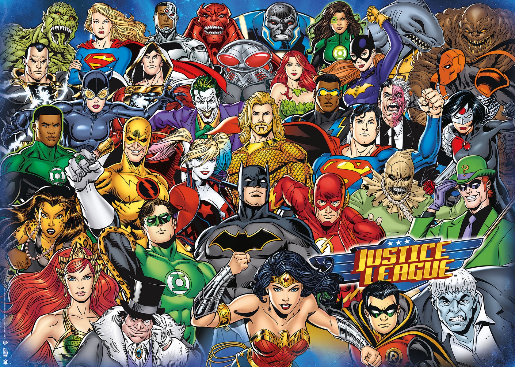 Ravensburger Puzzle »Challenge, DC Comics«, FSC® - schützt Wald - weltweit; Made in Germany