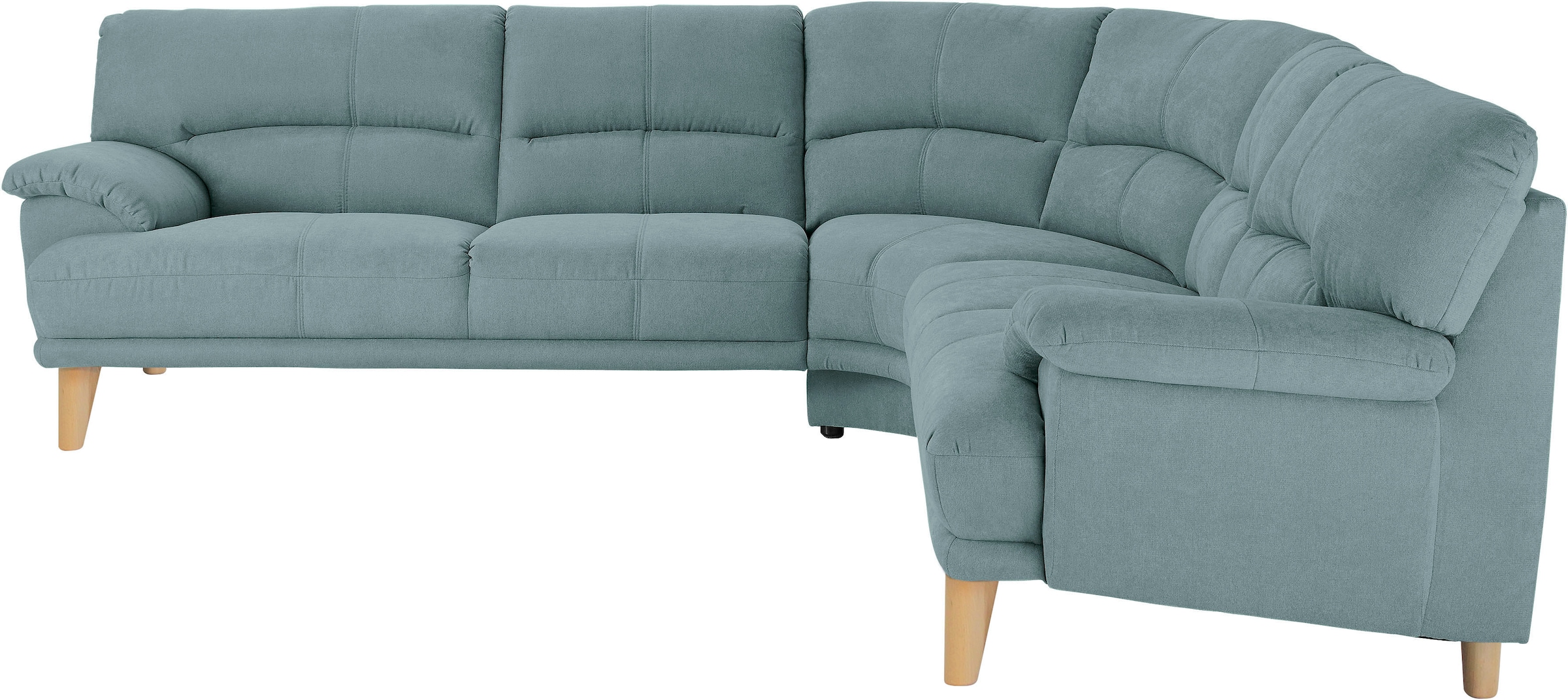 TRENDMANUFAKTUR Polsterecke »Cecilia, italienisches Designsprache, modern und komfortabel, L-Form,« toller Sitzkomfort und bequeme Armlehnen