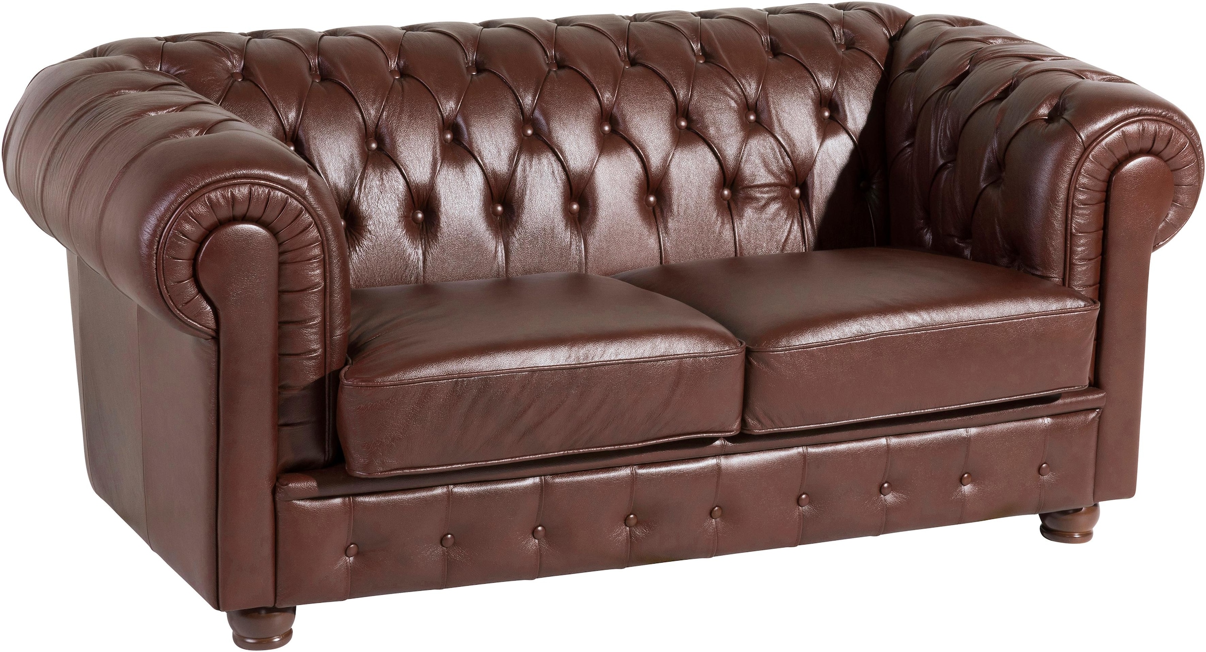 Max Winzer® Chesterfield-Sofa »Bristol«, mit edler Knopfheftung, Breite 172 cm