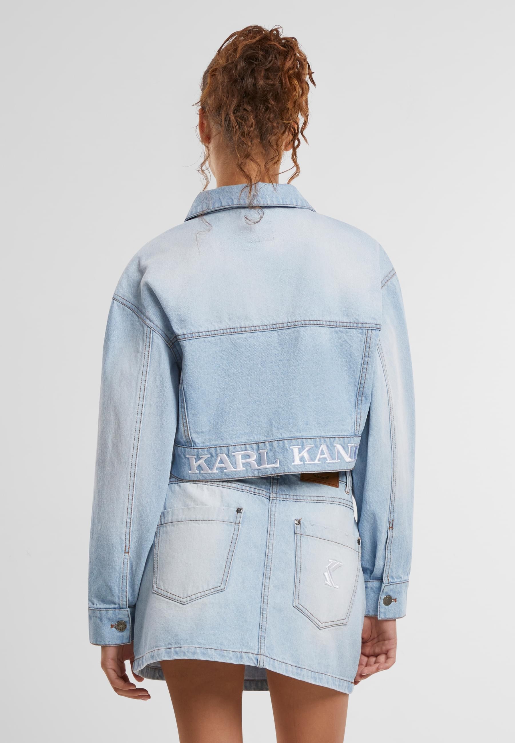 Karl Kani Jeansjacke »Karl Kani Og Kani Denim Jacket« 1 Stk. tlg. ohne Kapuze