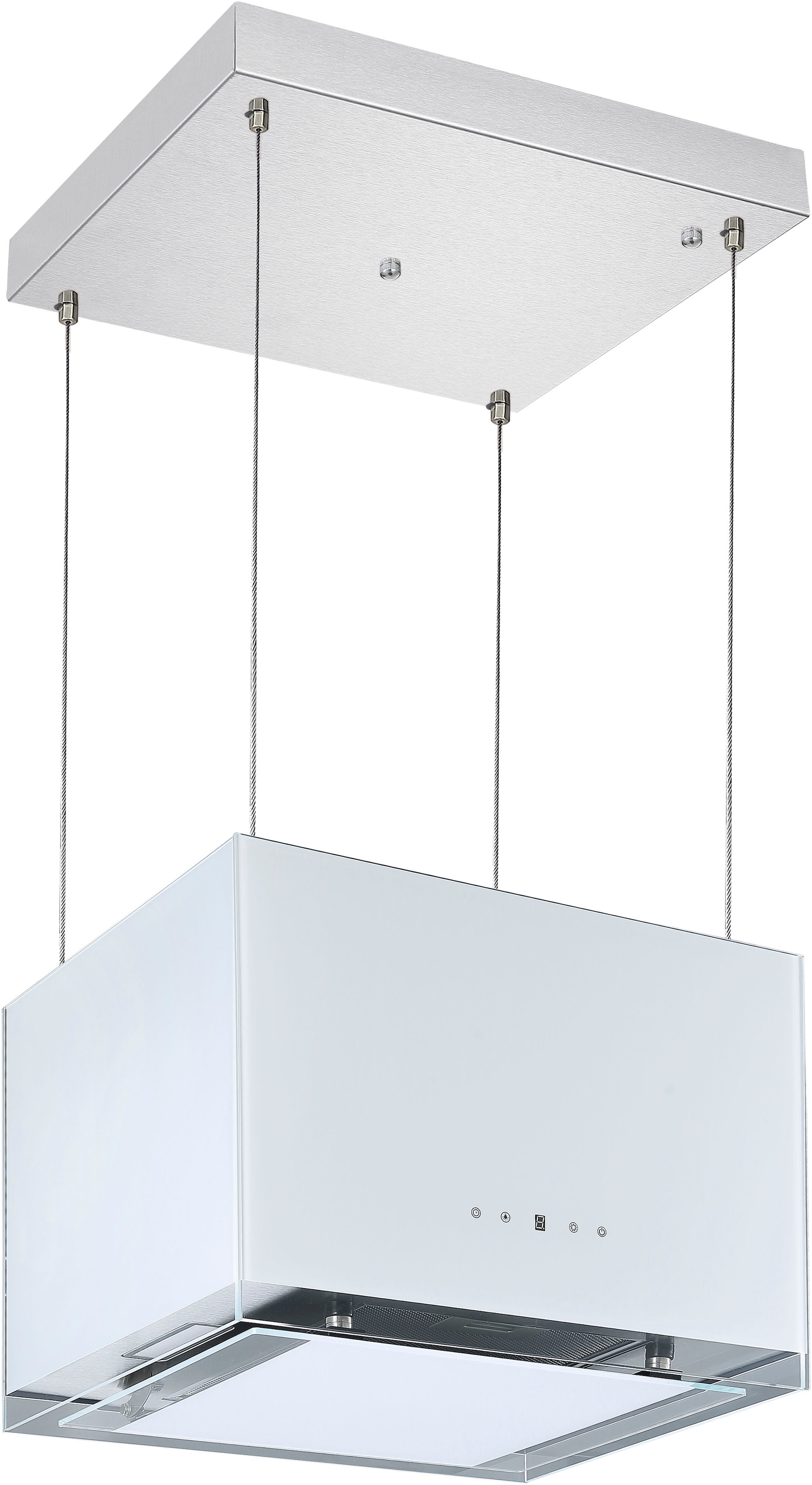 RESPEKTA Inselhaube »CH 11050 IW« Serie Centa silber Nur Umluftbetrieb möglich