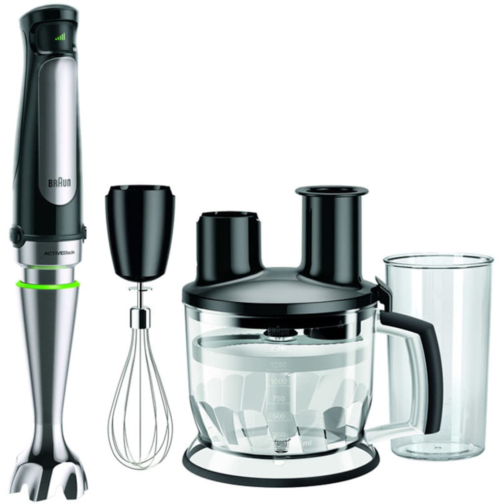 Braun Stabmixer »Multiquick 7 MQ 7075X«, 850 W, mit ActiveBlade-Technologie