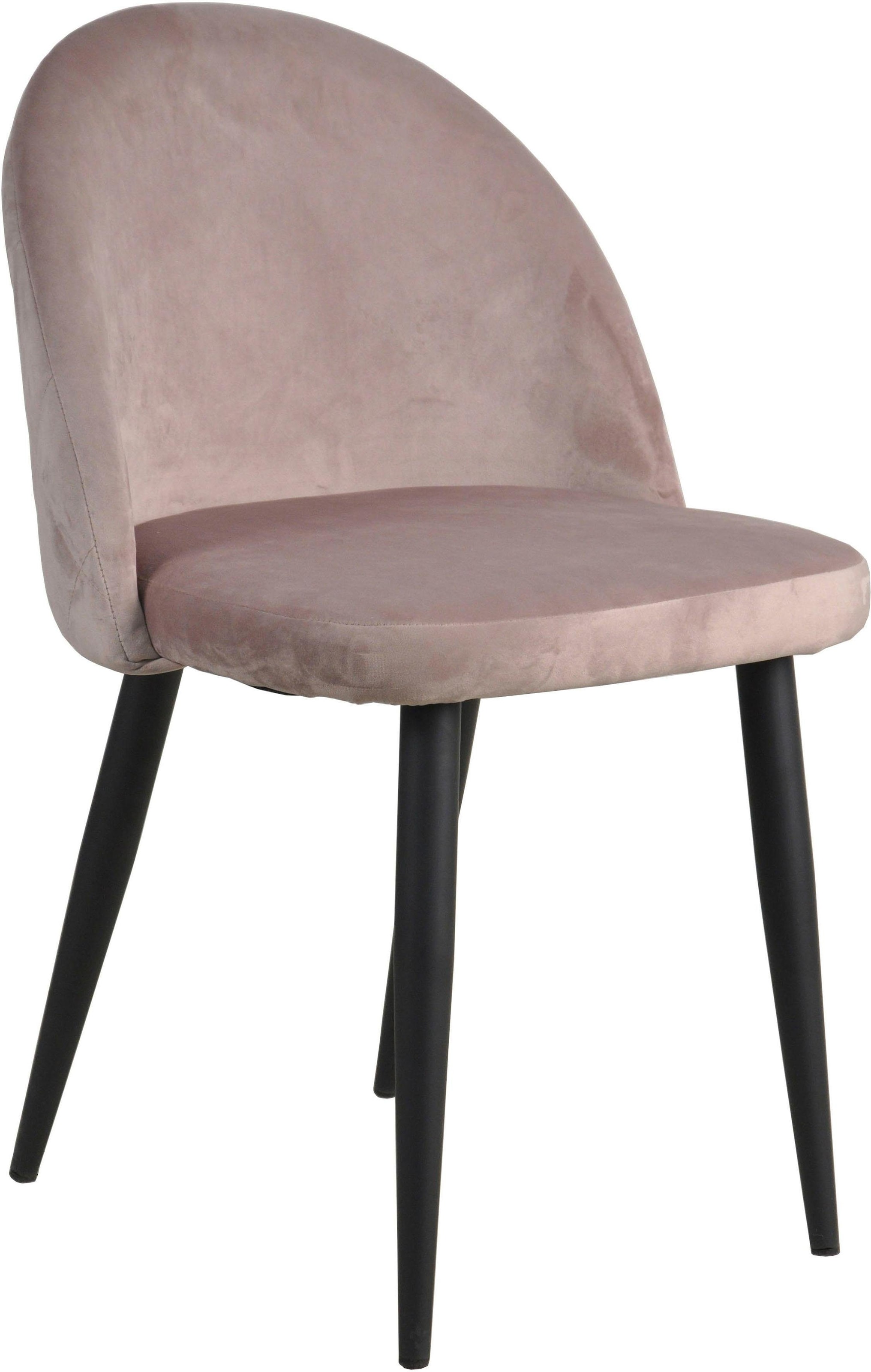 SIT Polsterstuhl »Sit&Chairs«, (Set), 2 St., Samtvelours, mit weichem Samtv günstig online kaufen