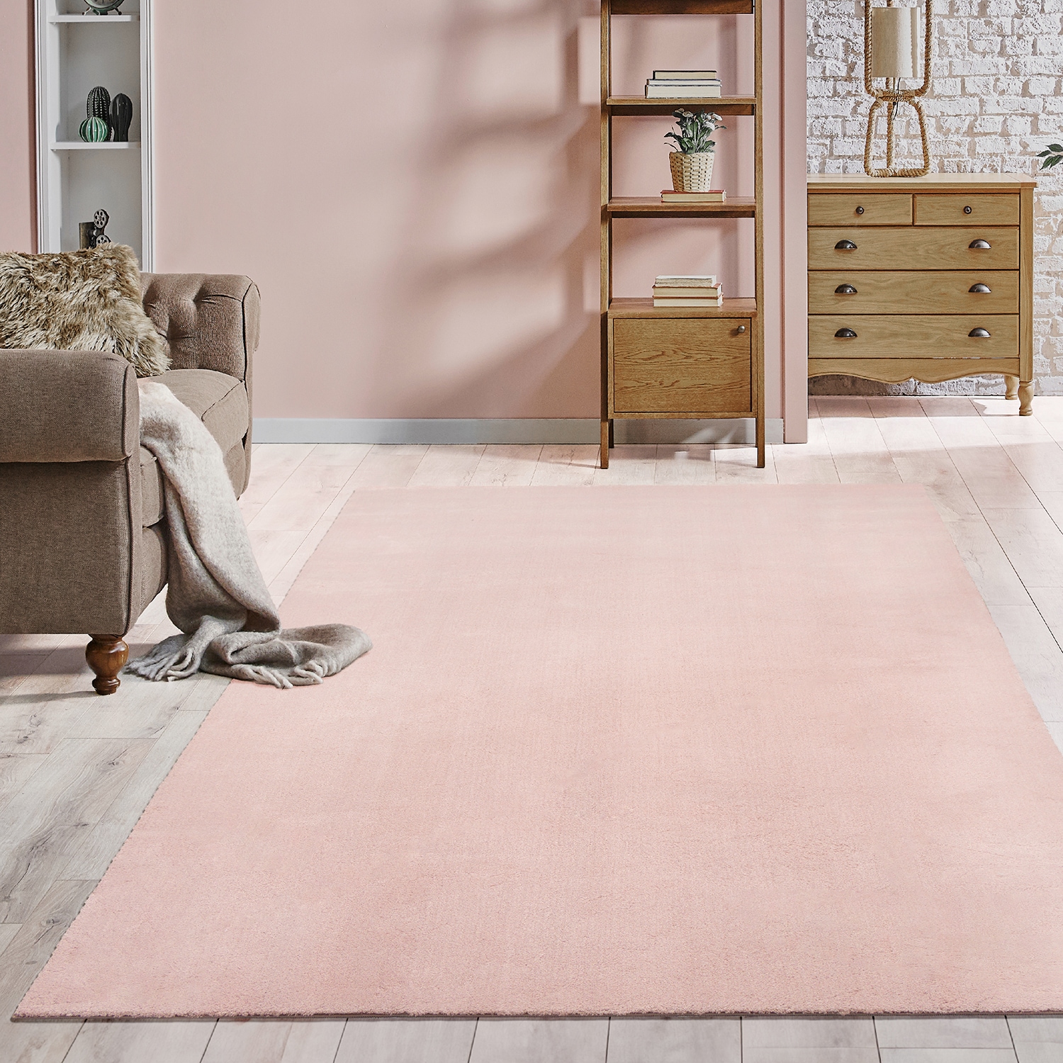 the carpet Teppich »Relax«, rechteckig, 16 mm Höhe, waschbarer Wohnzimmer T günstig online kaufen