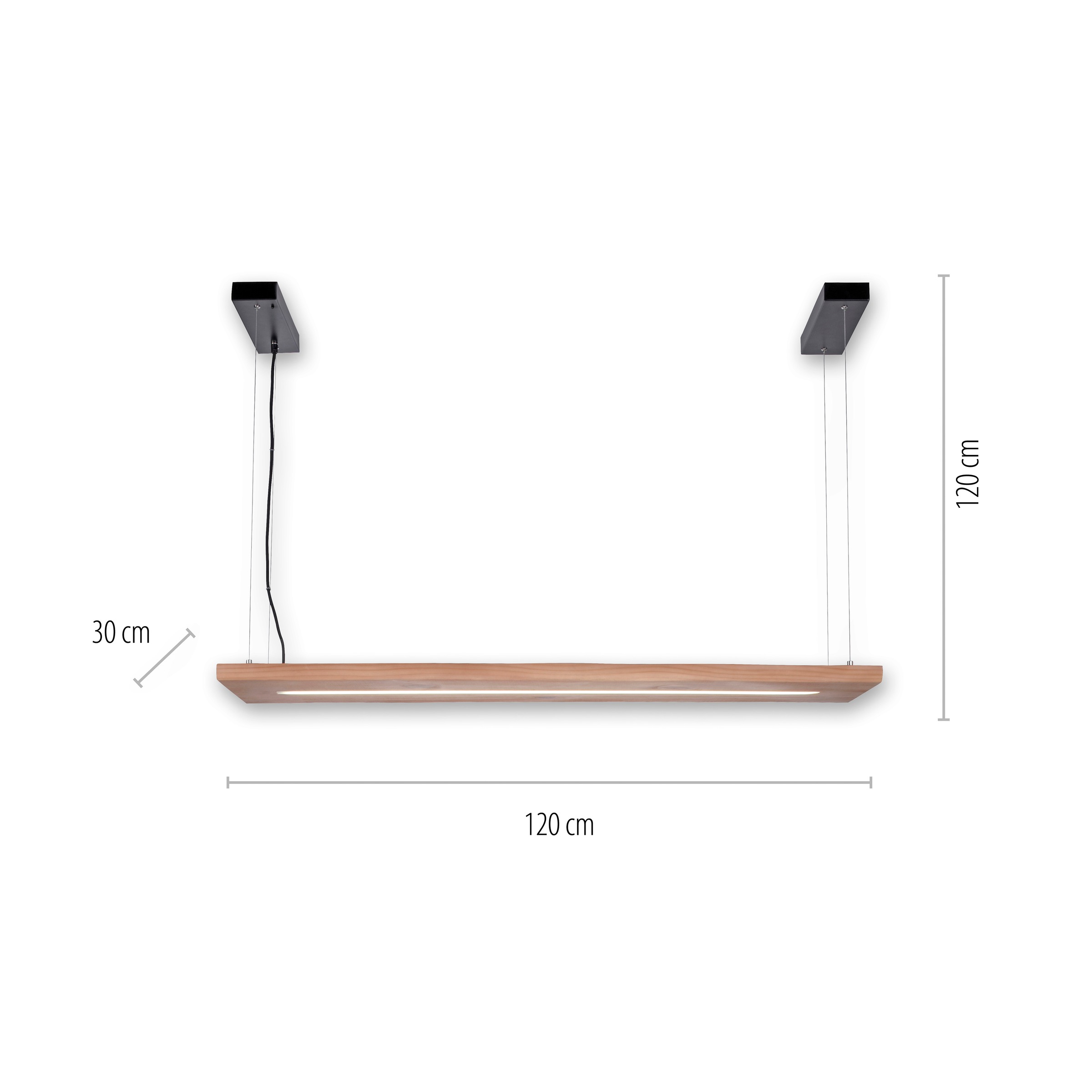 Paul Neuhaus Pendelleuchte »PALMA«, 1 flammig, Leuchtmittel LED-Board | LED fest integriert, CCT - über Fernbedienung, dimmbar über Fernbedienung, Infrarot inkl.