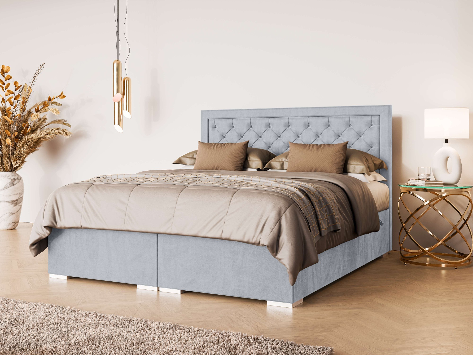 Home affaire Polsterbett »SACY mit Matratze und Topper, in 2 Breiten (160 u günstig online kaufen