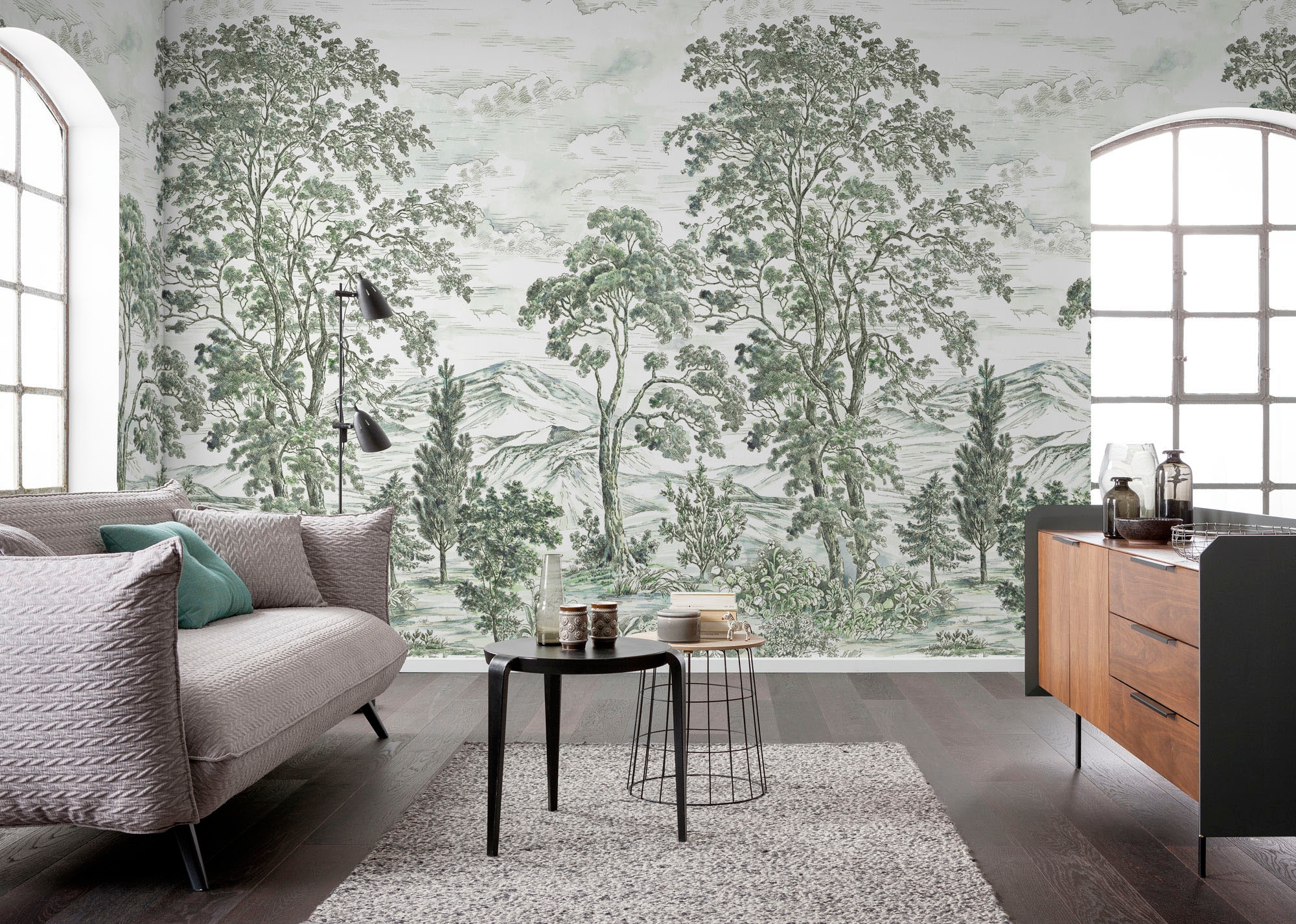 Komar Vliestapete »Digitaldruck Vlies - Forest Fairy - Größe 200 x 250 cm«, bedruckt, Wohnzimmer, Schlafzimmer
