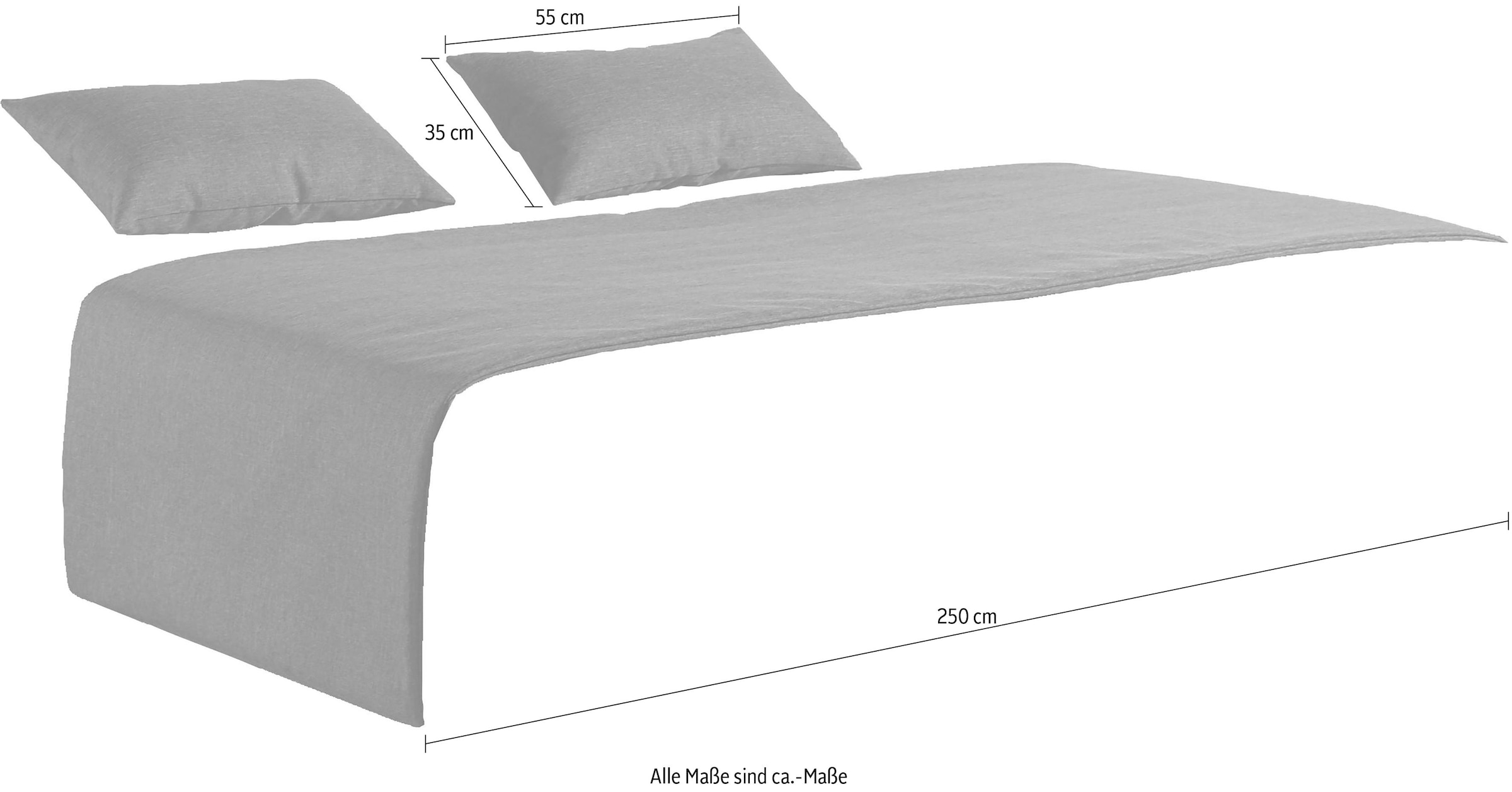 Home affaire Dekokissen »Tommy«, Kissen-Plaidset für »Tommy« Boxspringbett