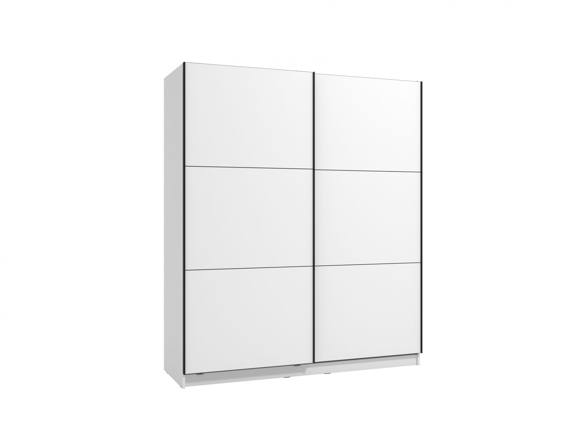 INOSIGN Schwebetürenschrank »Sierra klassischer Kleiderschrank Wäscheschrank 179 oder 217cm breit«, mit kompletter Inneneinteilung, FSC®-zertifizierter Holzwerkstoff