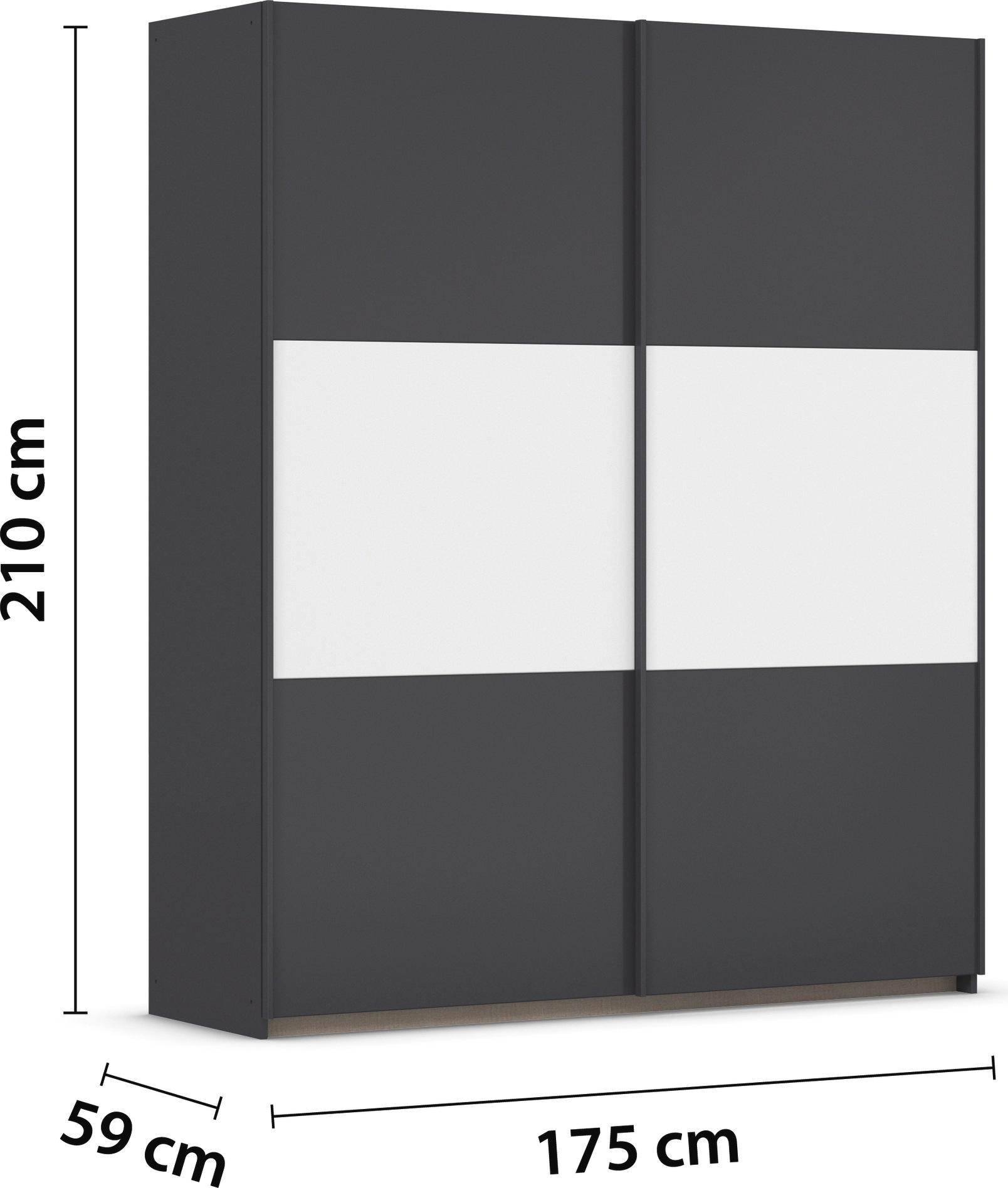 rauch Schwebetürenschrank »Kleiderschrank Schrank Garderobe Garderobenschrank Wäscheschrank NEO«, (in 3 verschiedenen Ausstattungen BASIC/CLASSIC/PREMIUM), mit großzügigem Stauraum und vielfältigen Farbkombinationen