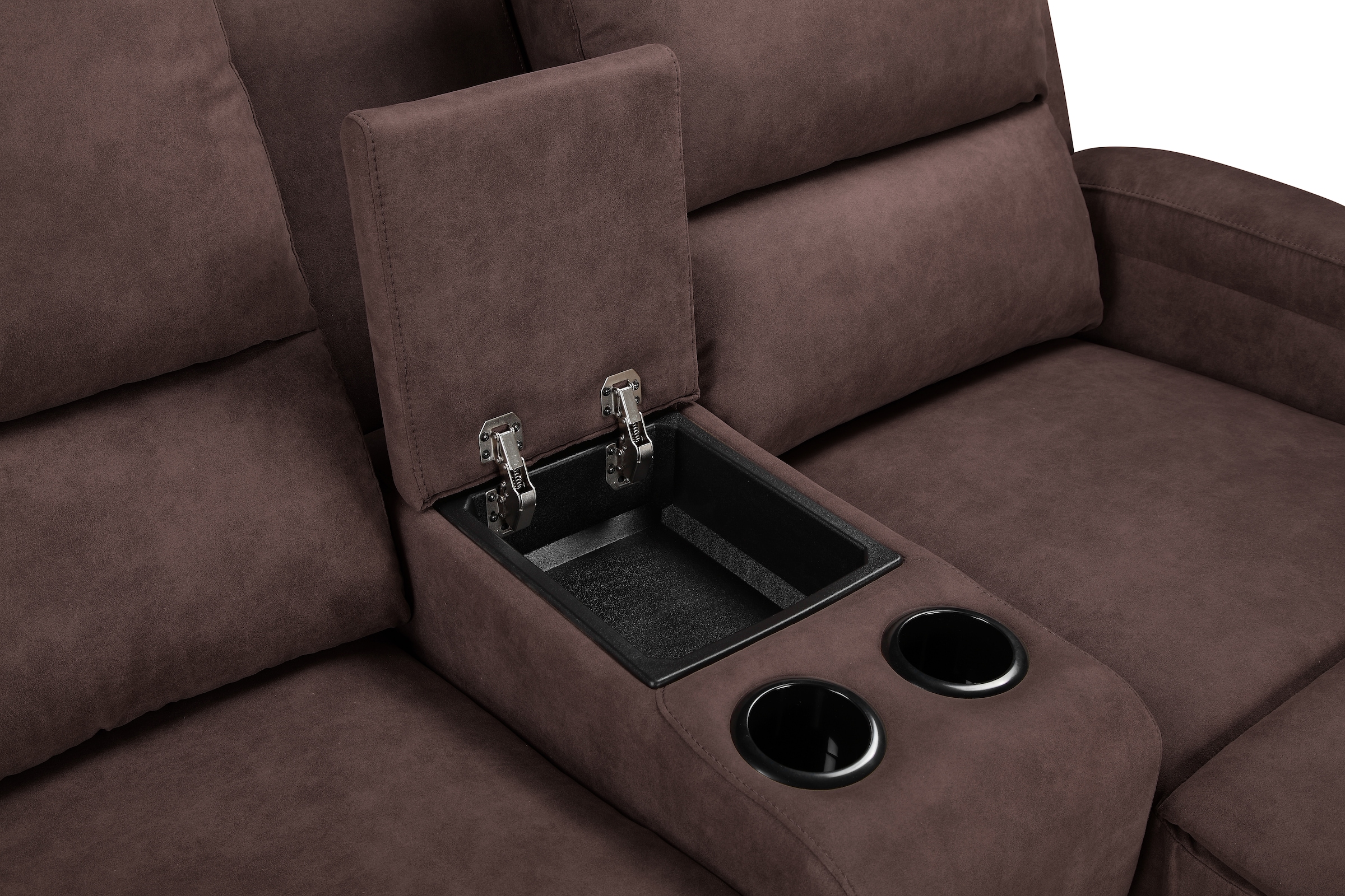 Home affaire Ecksofa »Napori Multimediasofa, 3er Kinosessel XXL, L-Form,«, Kinosofa mit Relaxfunktion, Getränkehalter, Staufach und Staukasten
