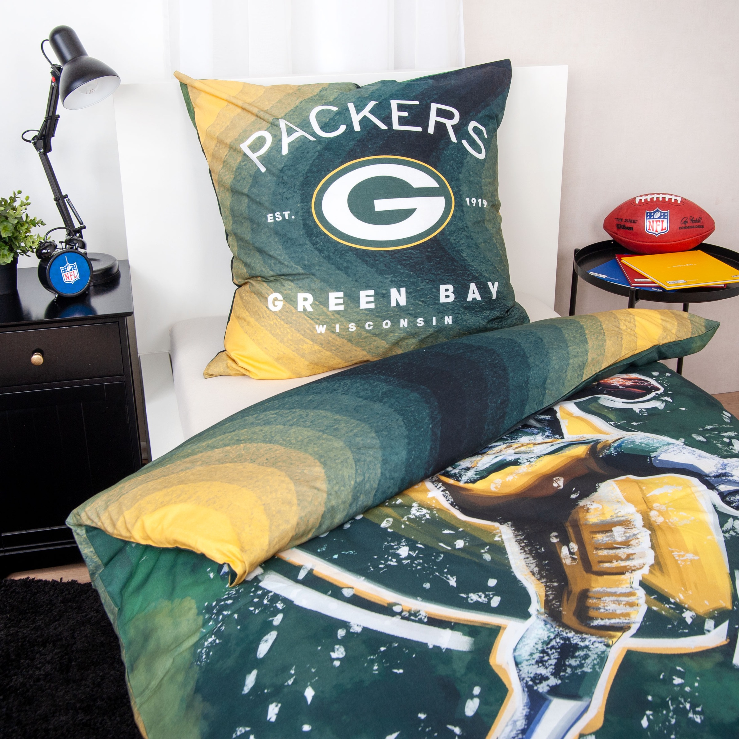 NFL Bettwäsche »NFL Packers«, Wendemotiv