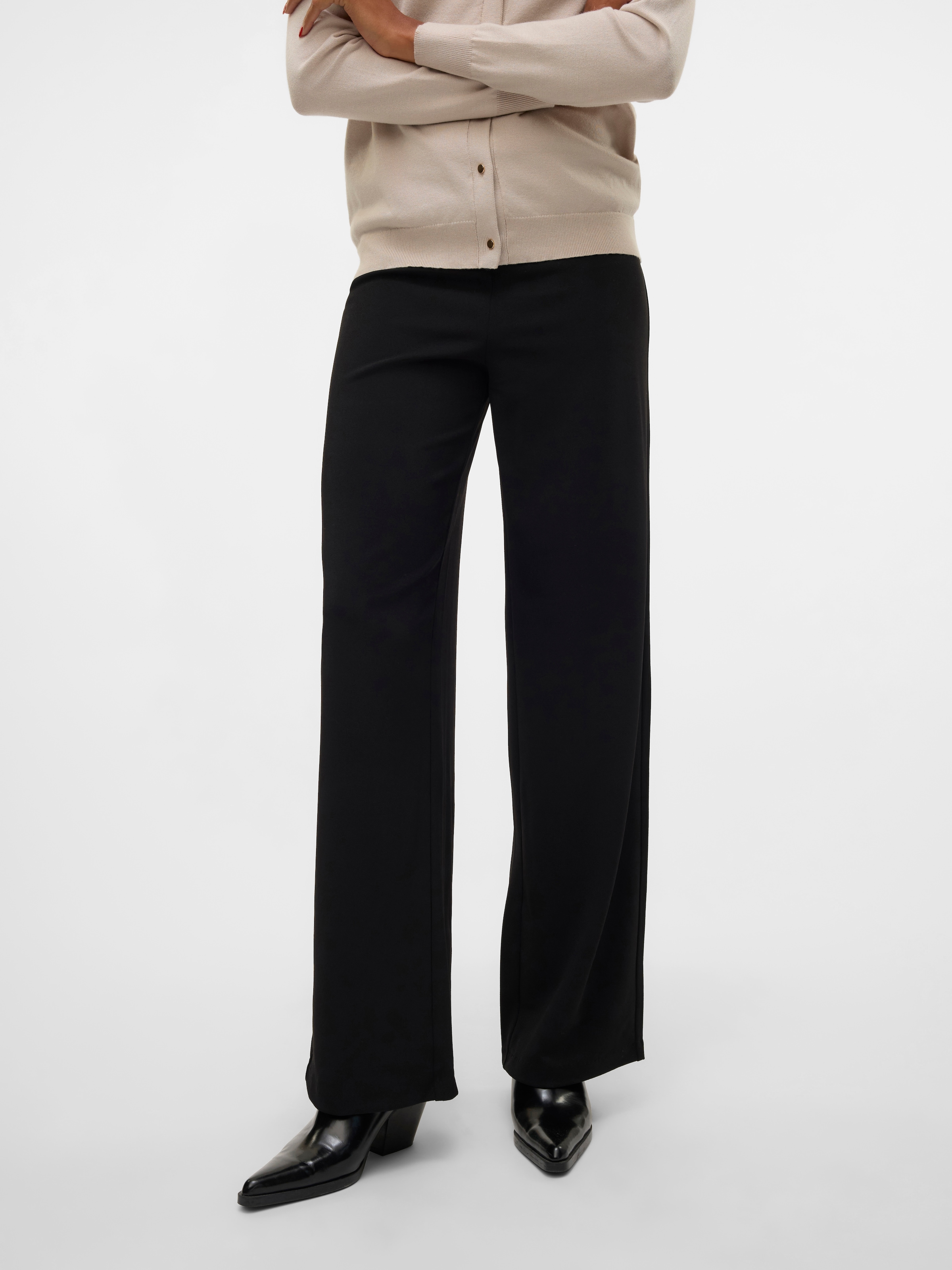 Vero Moda Schlupfhose »VMBERLIN ZAMIRA MW WIDE PANT NOOS«  mit Stretch