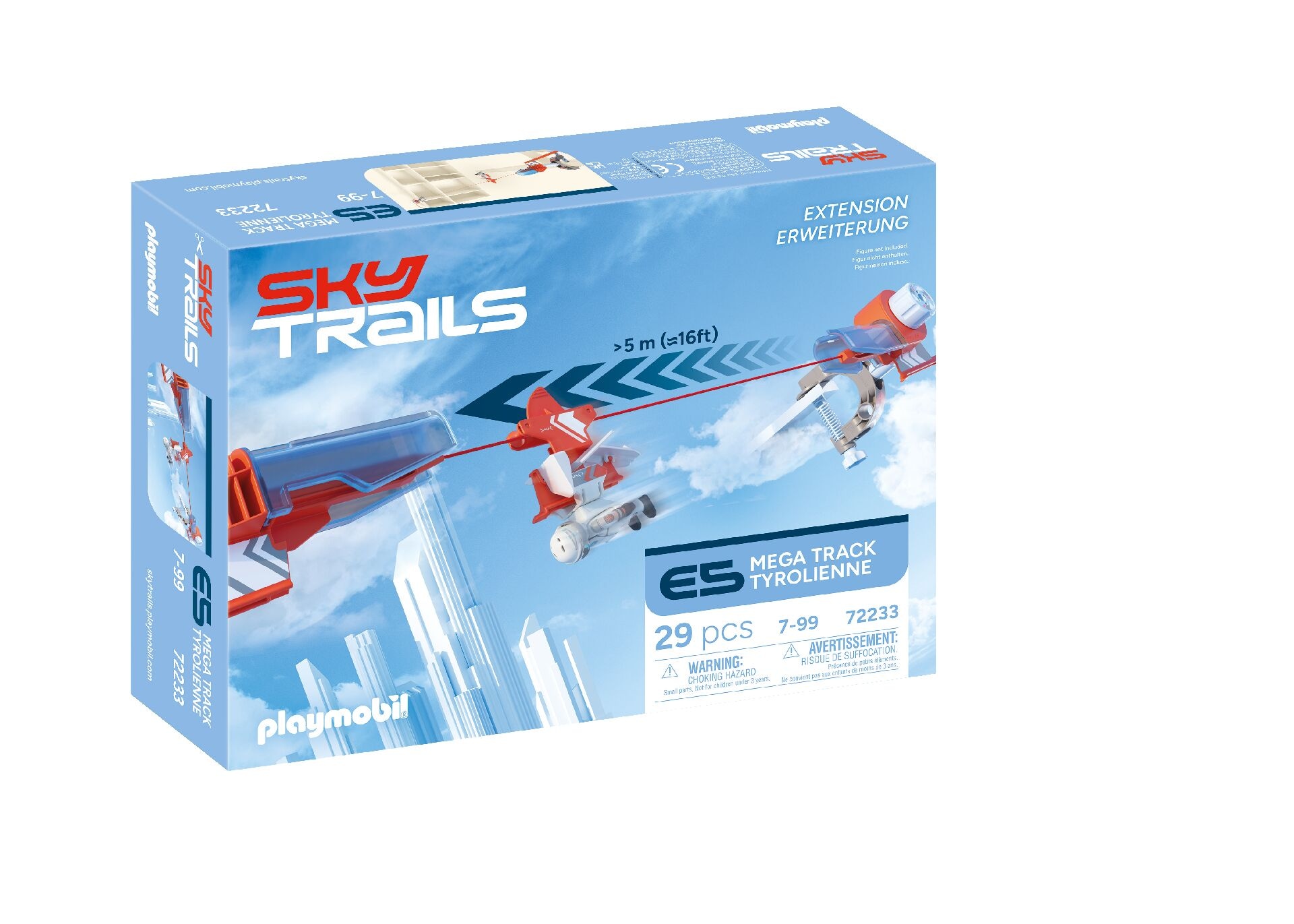 Playmobil® Konstruktions-Spielset »Mega Track (72233), SkyTrails« Made in Europe