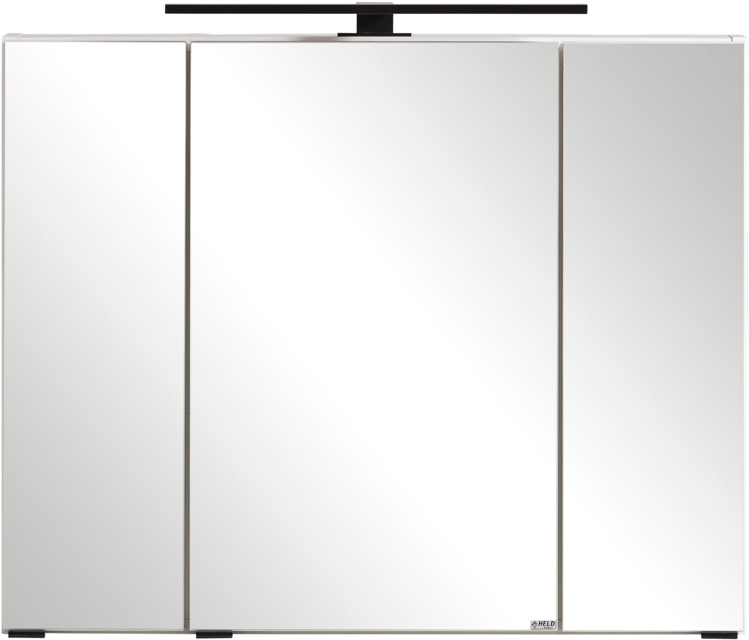 welltime Badmöbel-Set »Lana«, (Komplett-Set, 2 St.), Badezimmer-Set, 2-teilig, inkl. Waschbecken, 80 cm breit