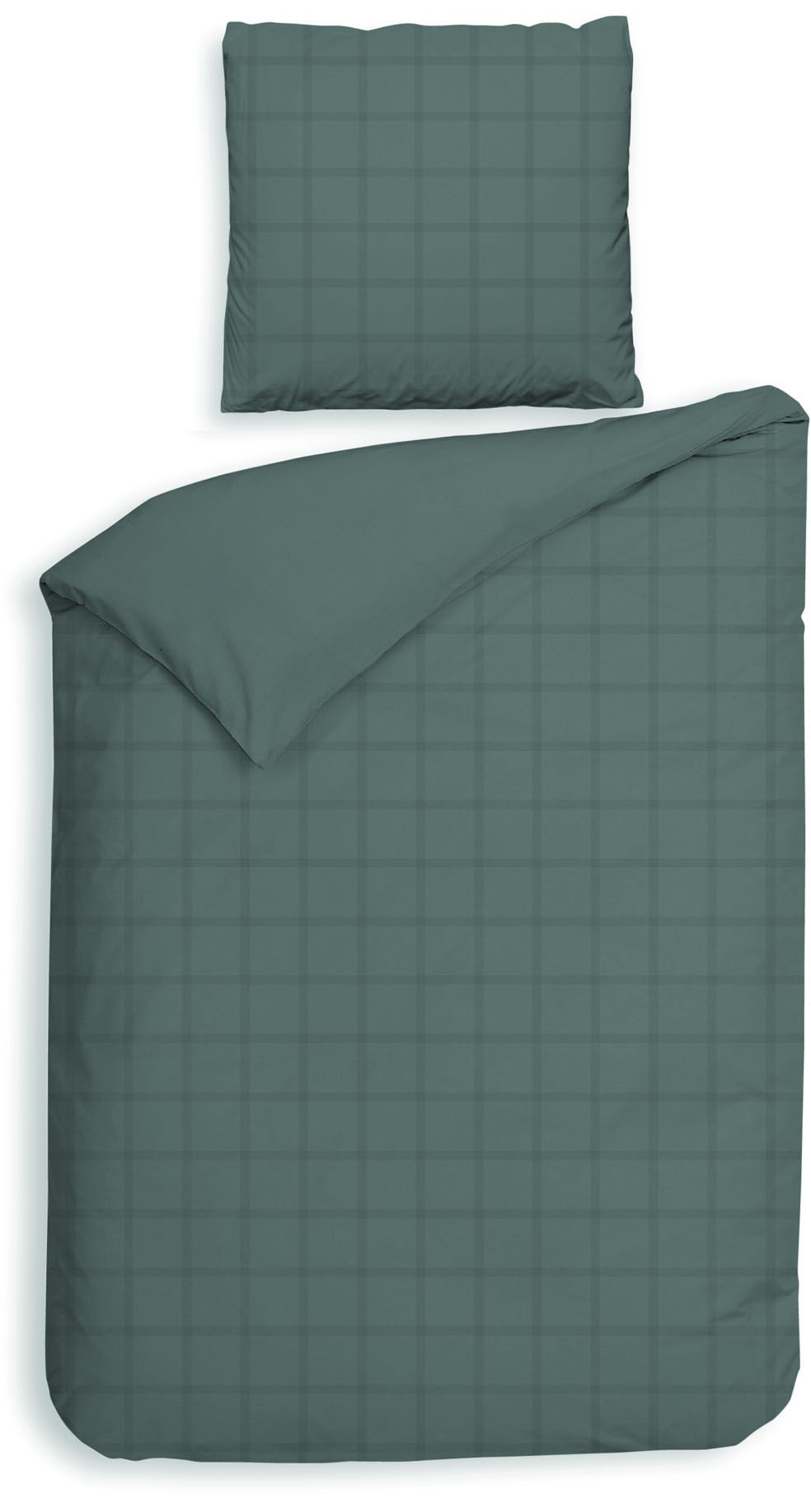 Heckett & Lane Wendebettwäsche »Diamante« 2 Stk. tlg. kariert, hochwertiges günstig online kaufen